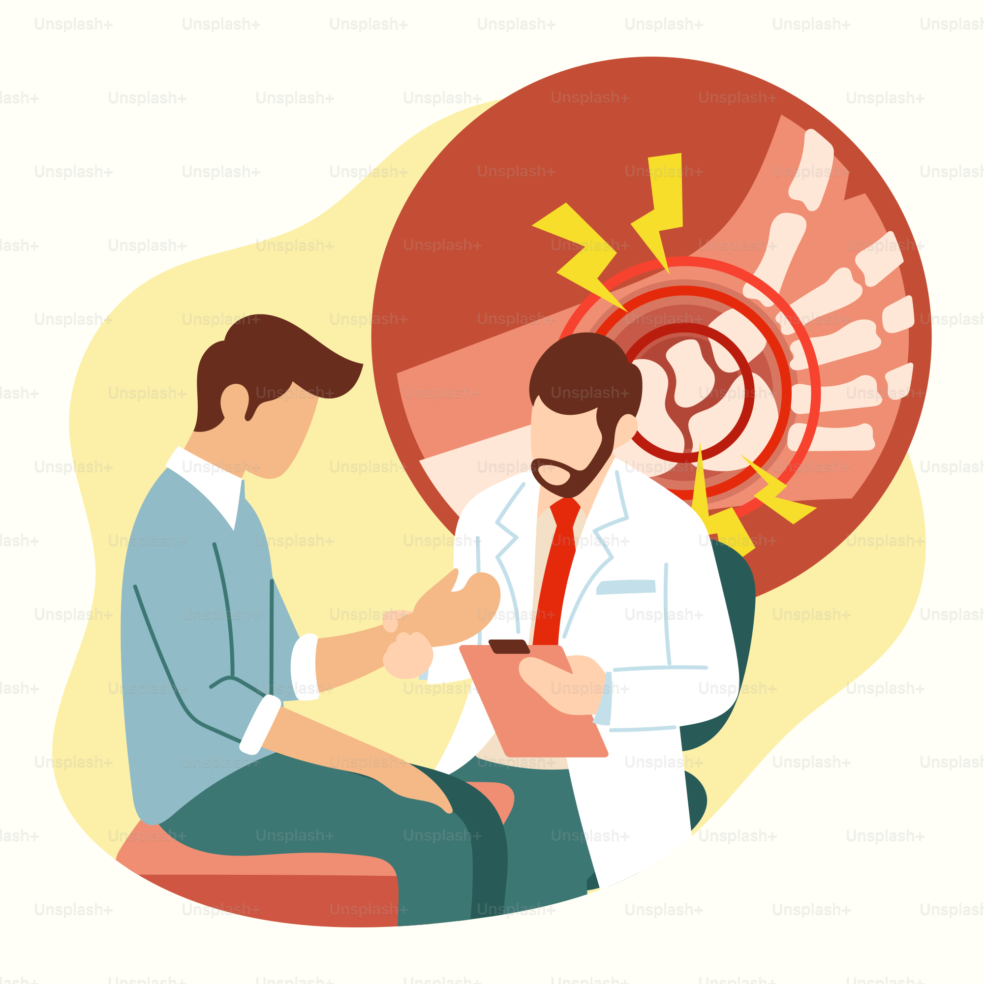 A couple of men sitting next to each other