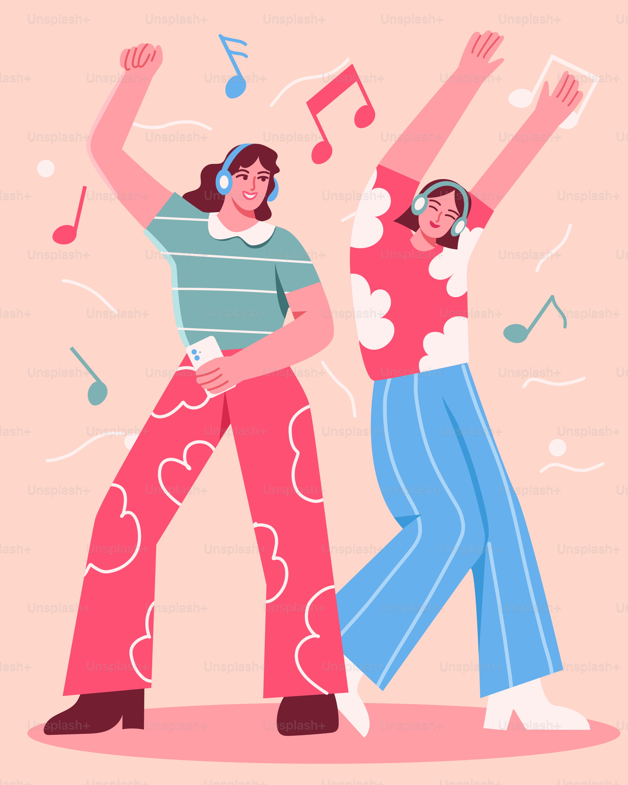 A couple of people that are dancing together