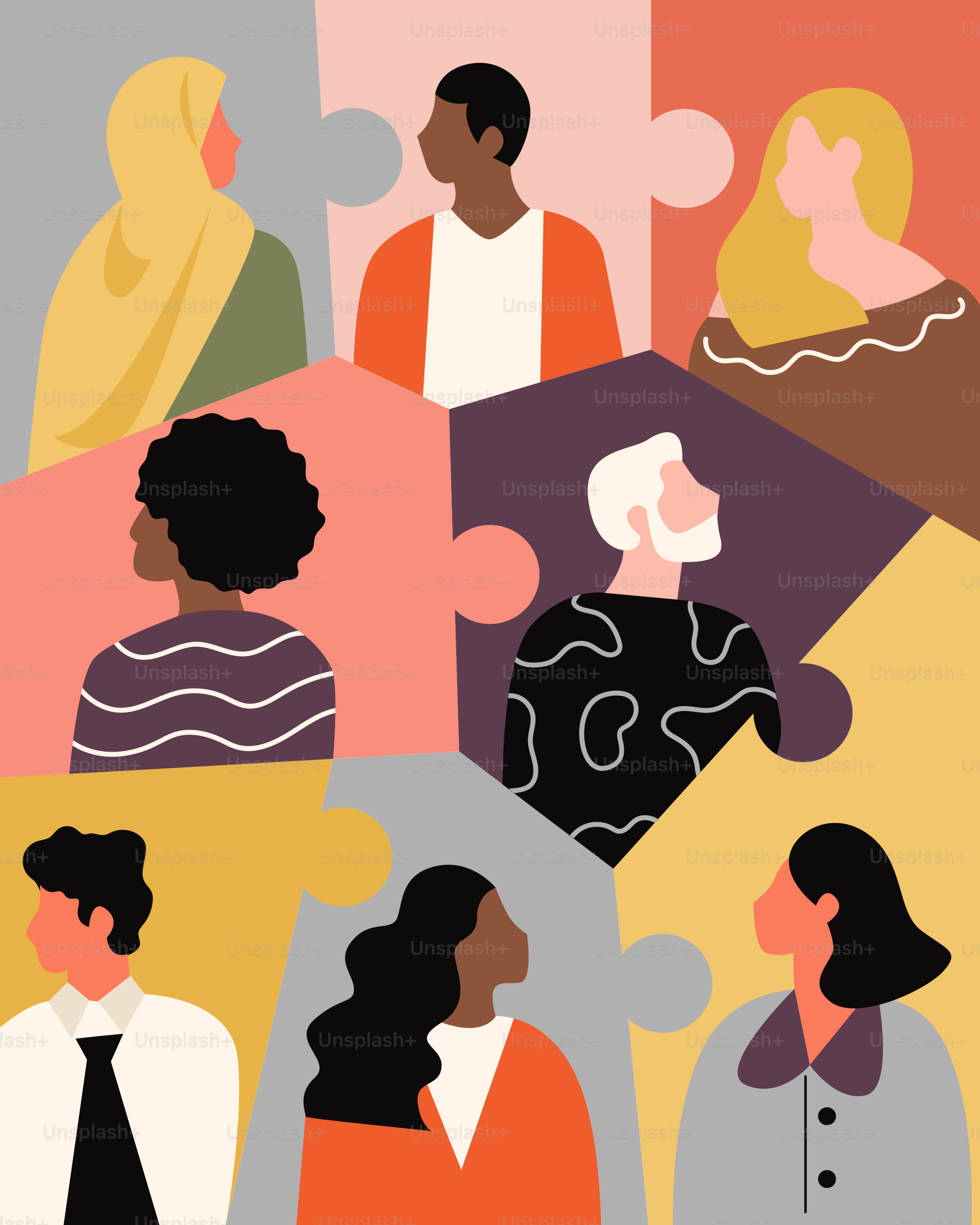 A group of people standing next to each other