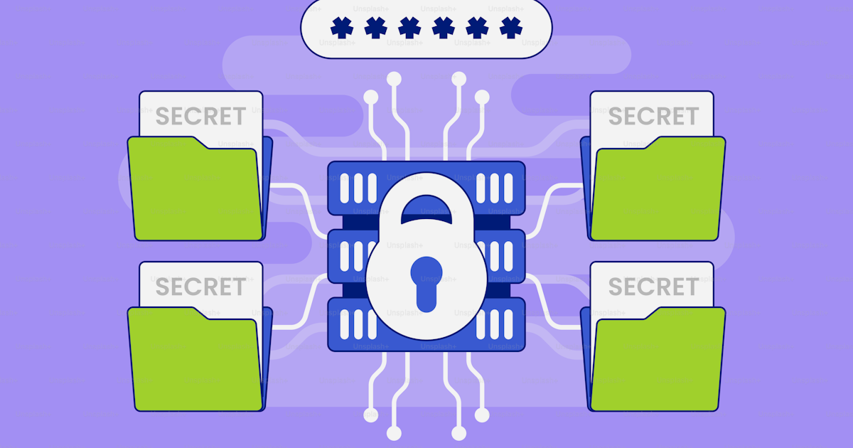 A diagram of a computer with a lock on it vector – Encrypted ...