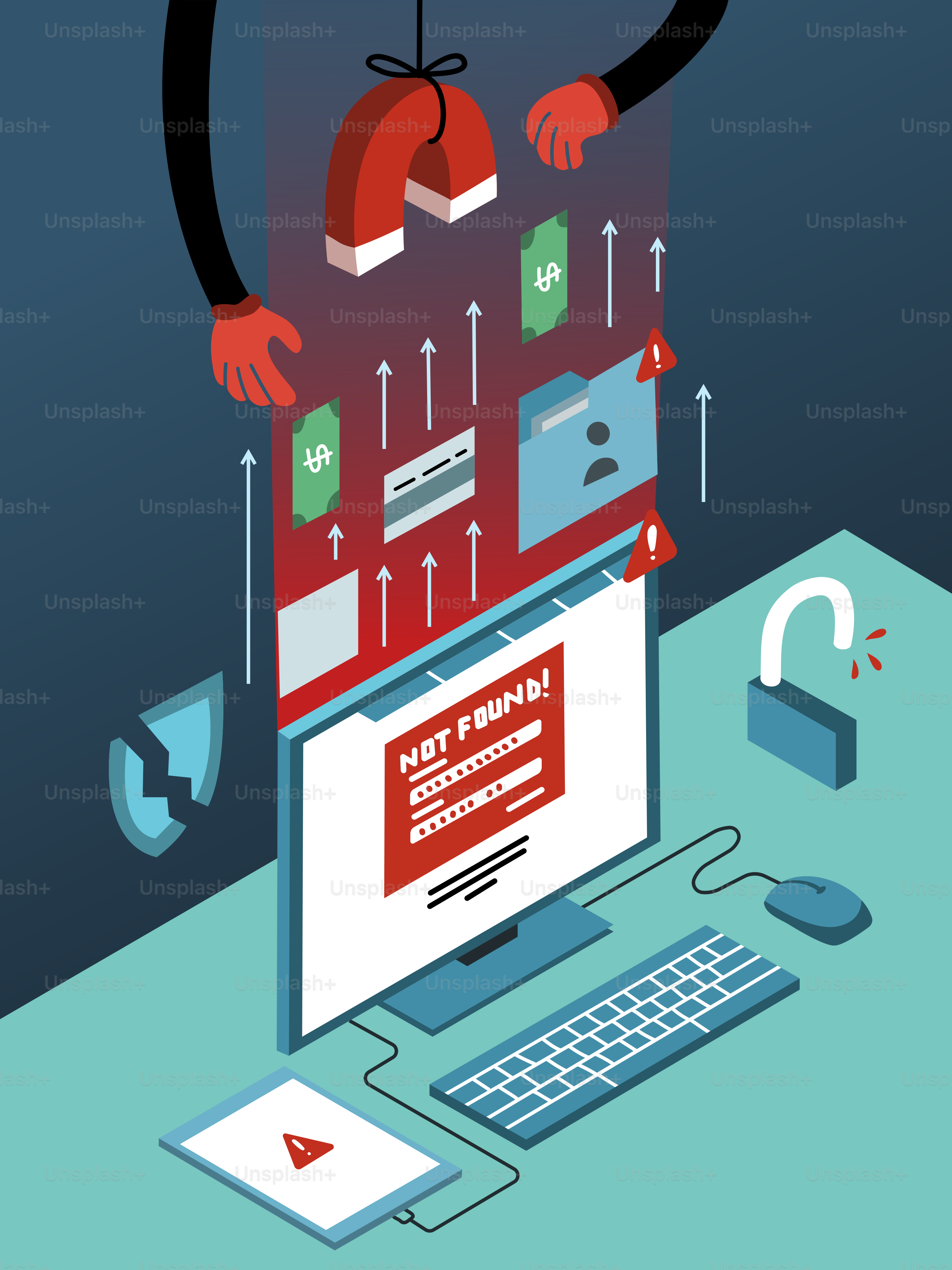 A man standing in front of a computer screen