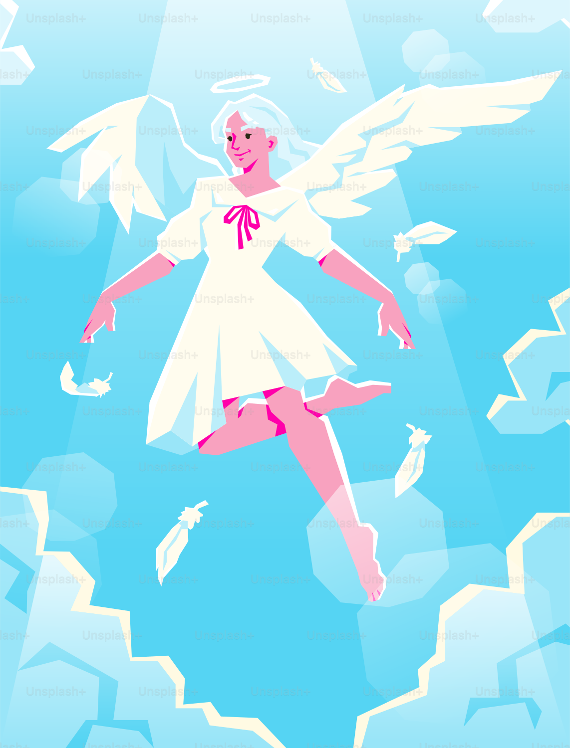 How To Draw An Angel Girl, Draw An Anime Angel, Anime Angel, Drawing, Step  by Step, by Dawn - DragoArt, image size:3000x3940