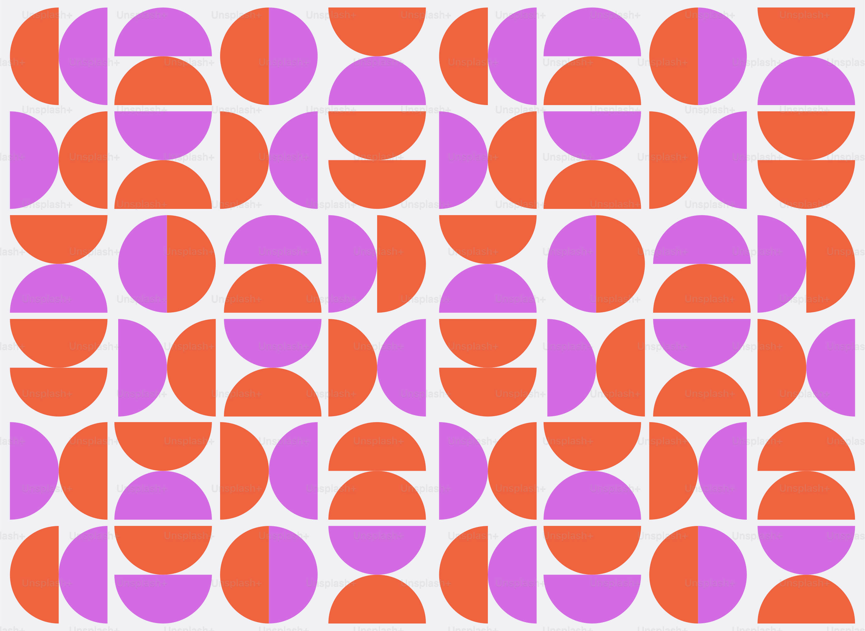 A pink and red pattern with circles