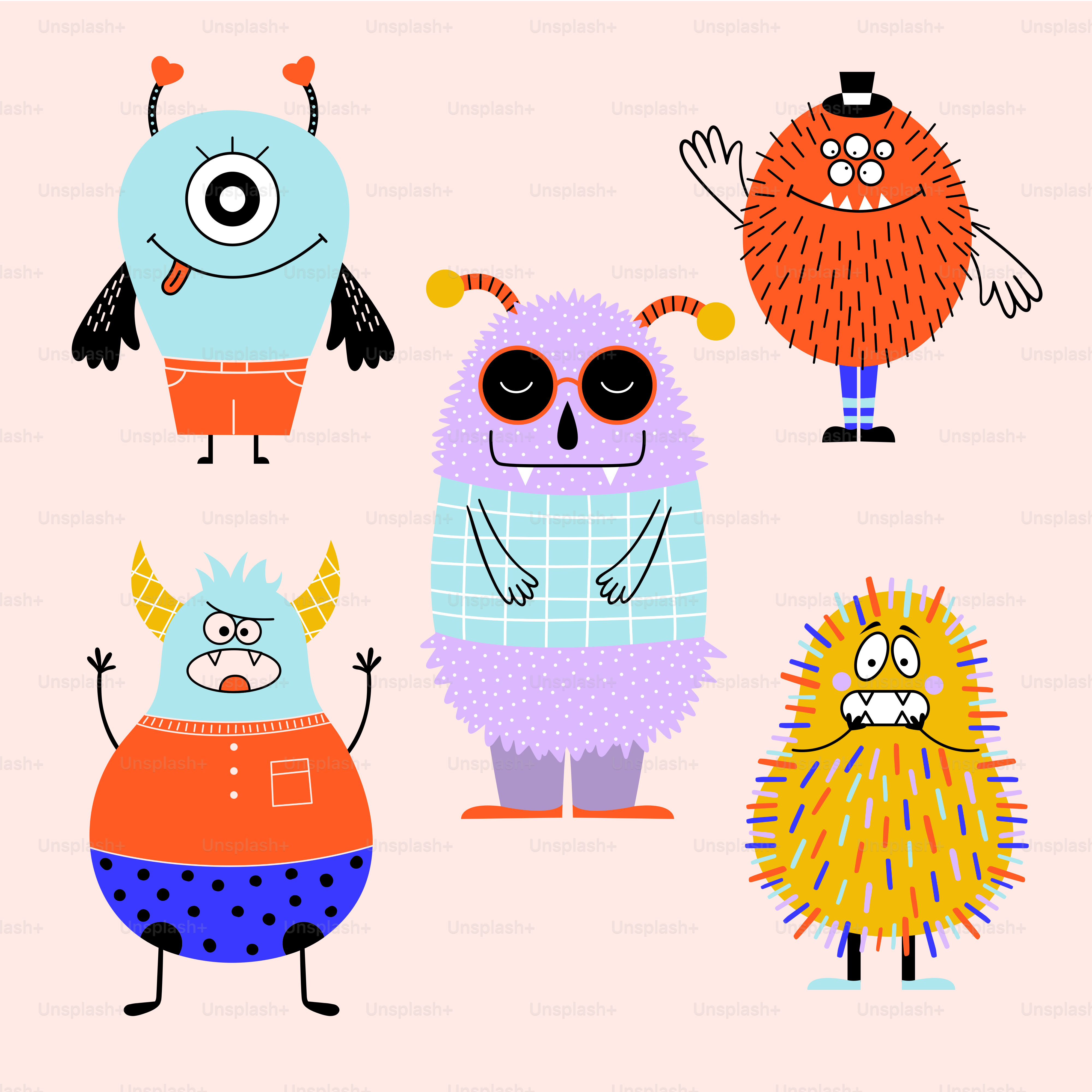 Une jolie araignée, une citrouille et un fantôme sur fond jaune vectoriel –  Image de Automne sur Unsplash, image size:3000x3000