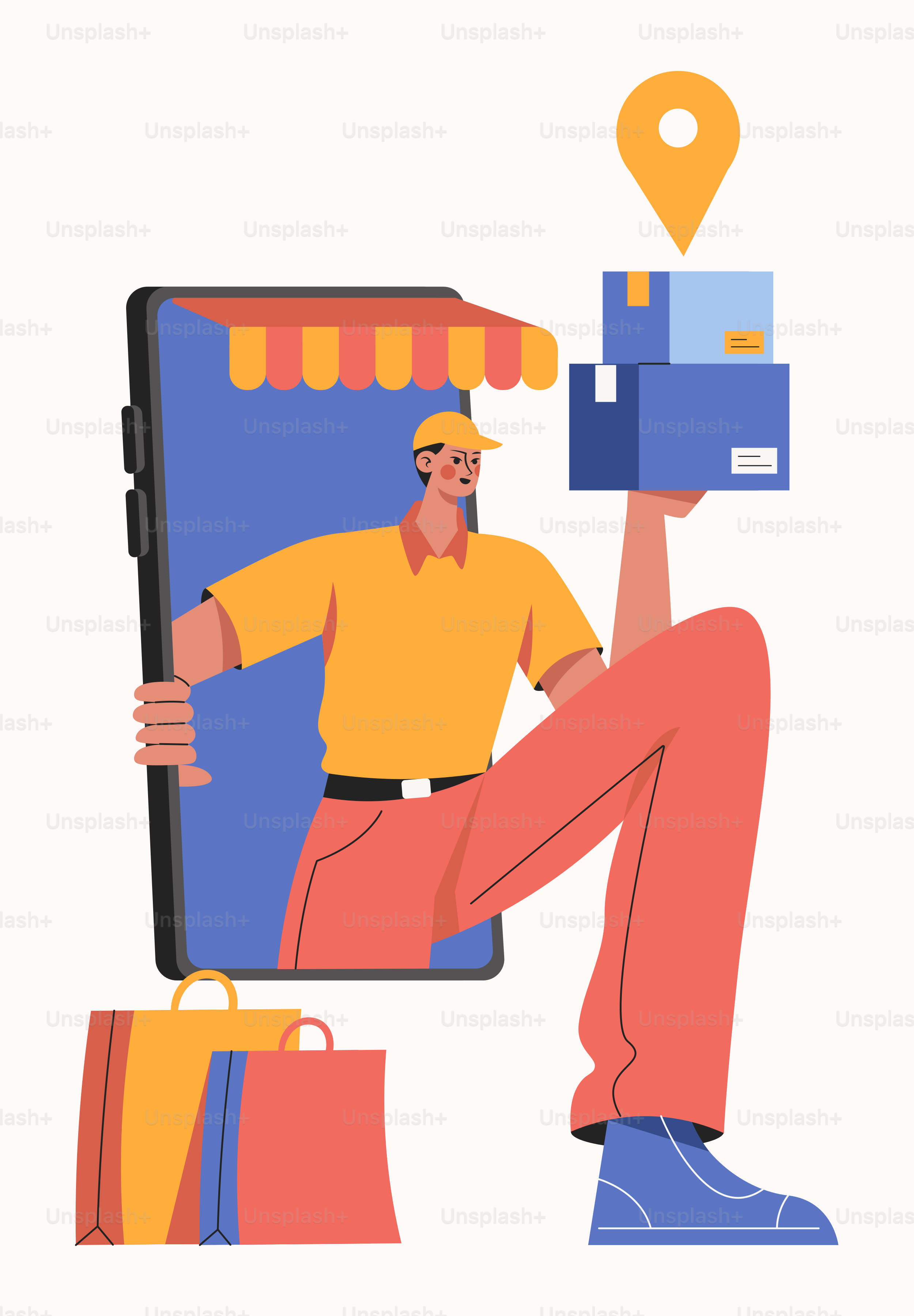 A man sitting on the ground holding a smart phone