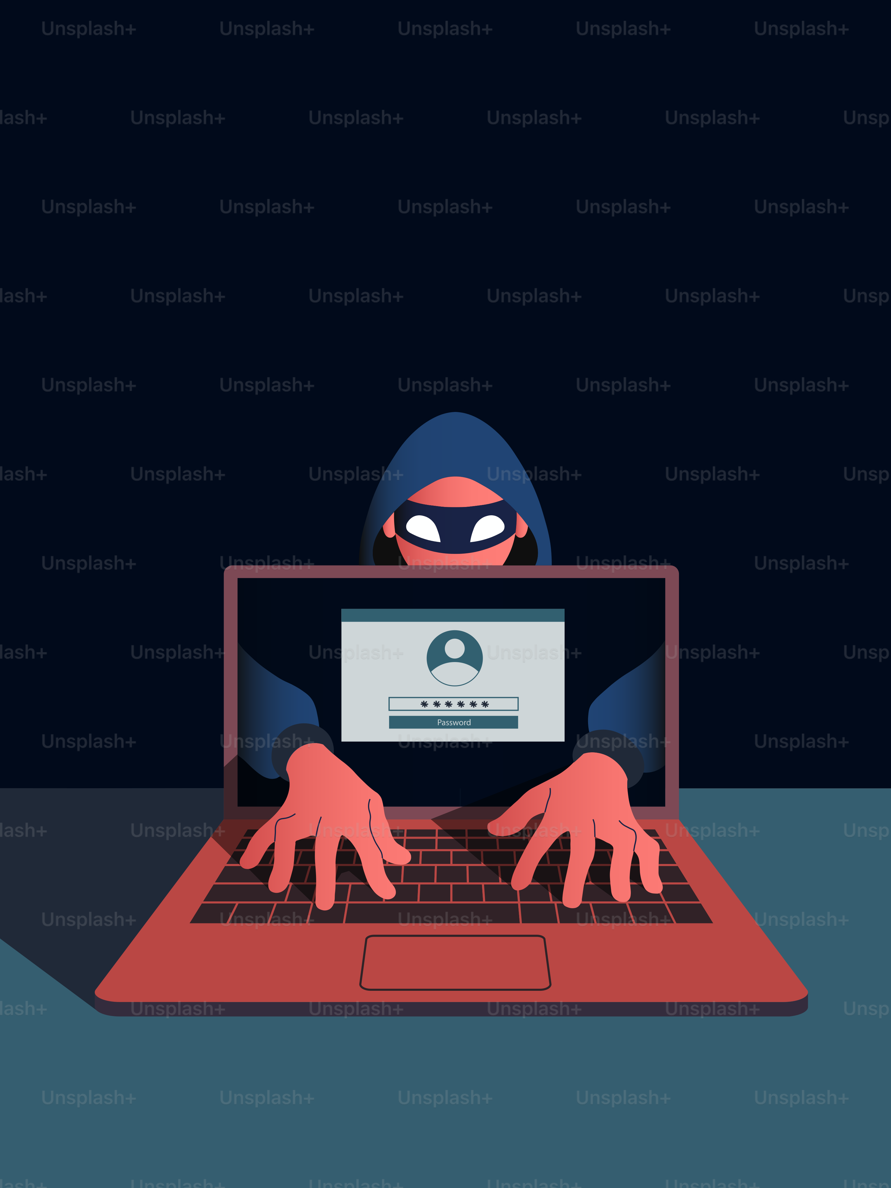 A person sitting on a laptop with their hands on the keyboard