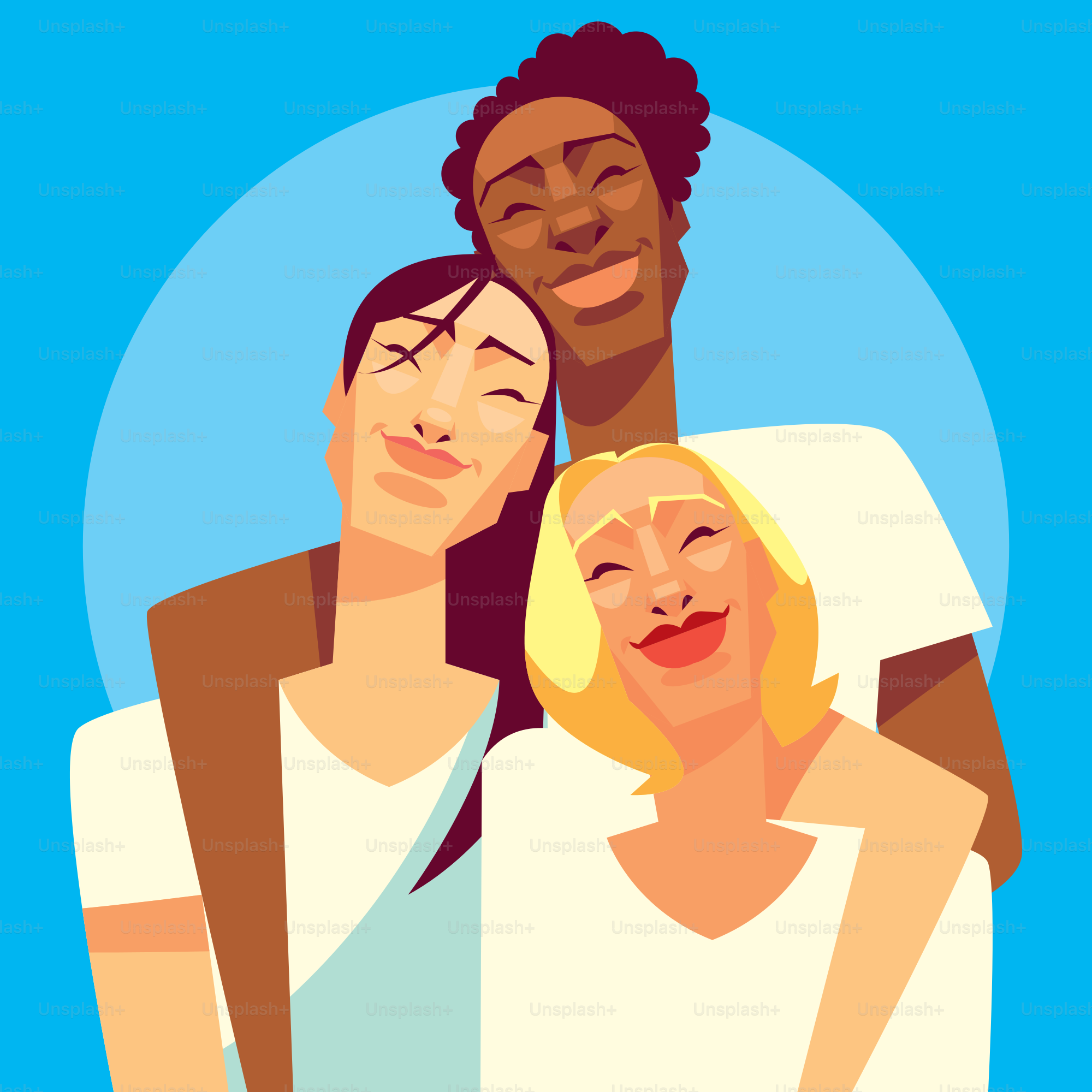 A group of people standing next to each other