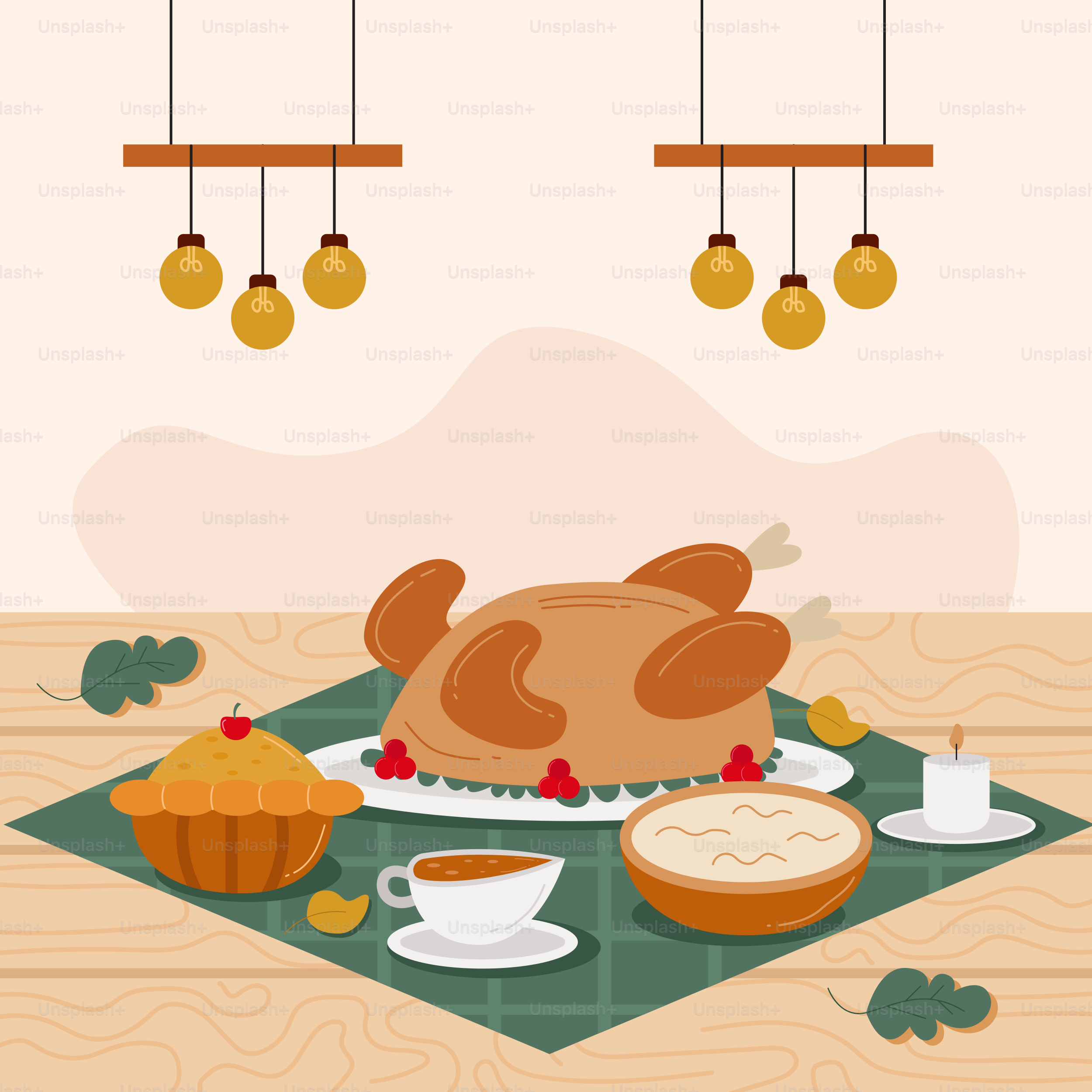 Une dinde posée sur une table à côté d’une tasse de café