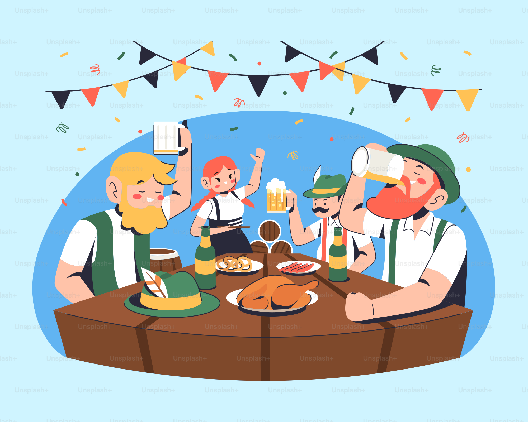 Un groupe de personnes assises autour d’une table