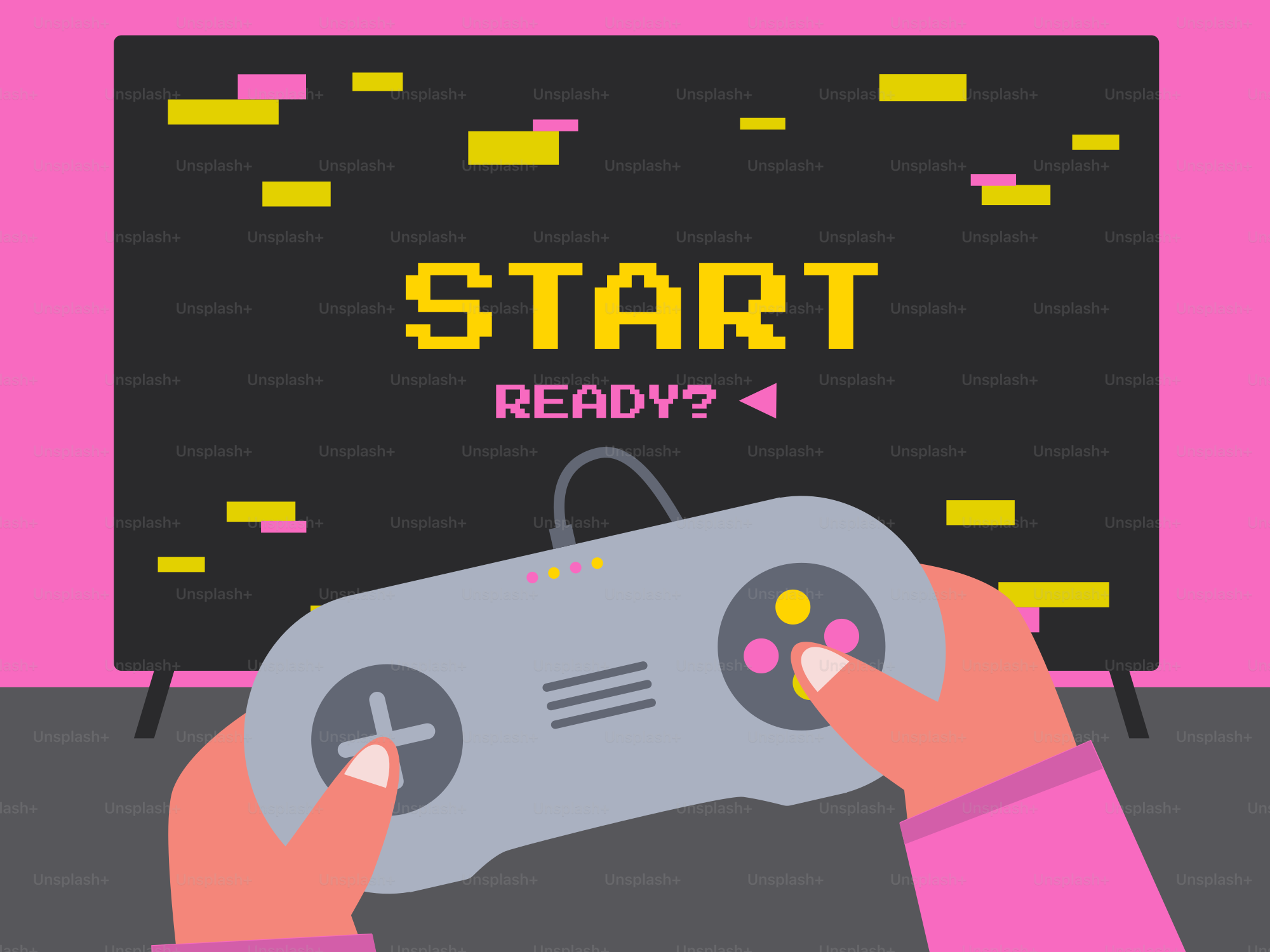 Una persona sosteniendo un mando de videojuegos delante de una televisión