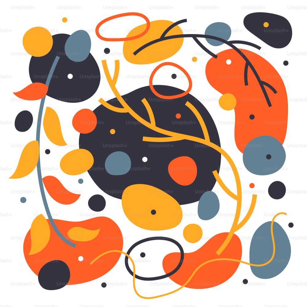 Ein Bild eines abstrakten Entwurfs