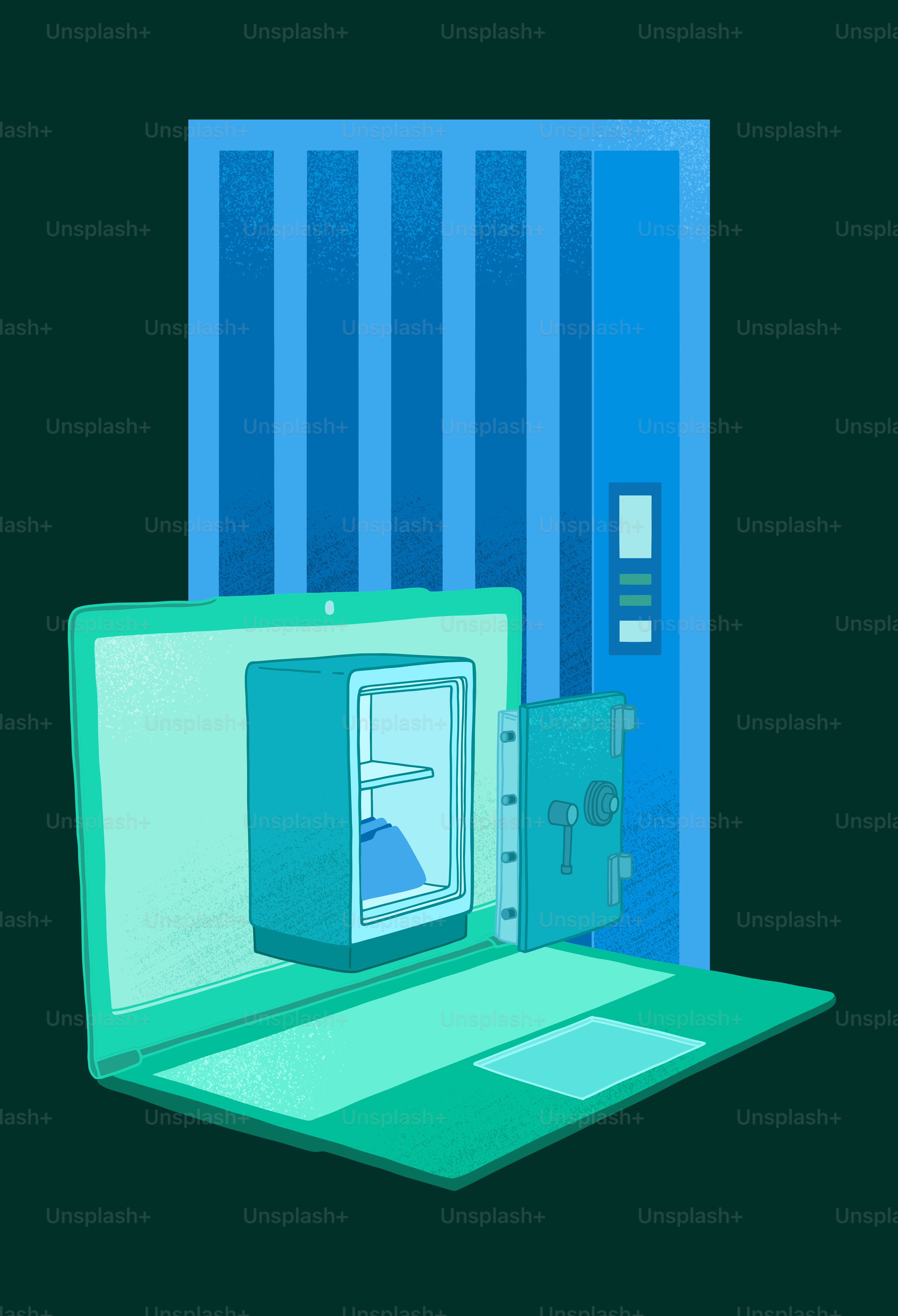 Un computer portatile seduto sopra un tavolo