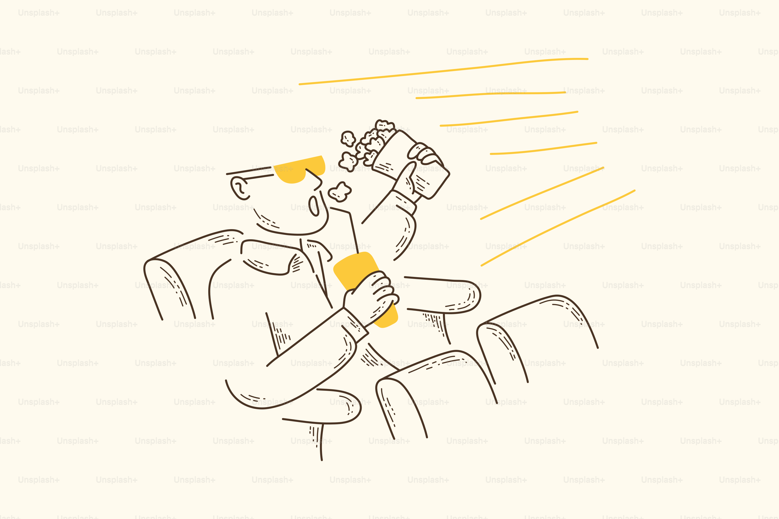 의자에 앉아 있는 사람의 그림