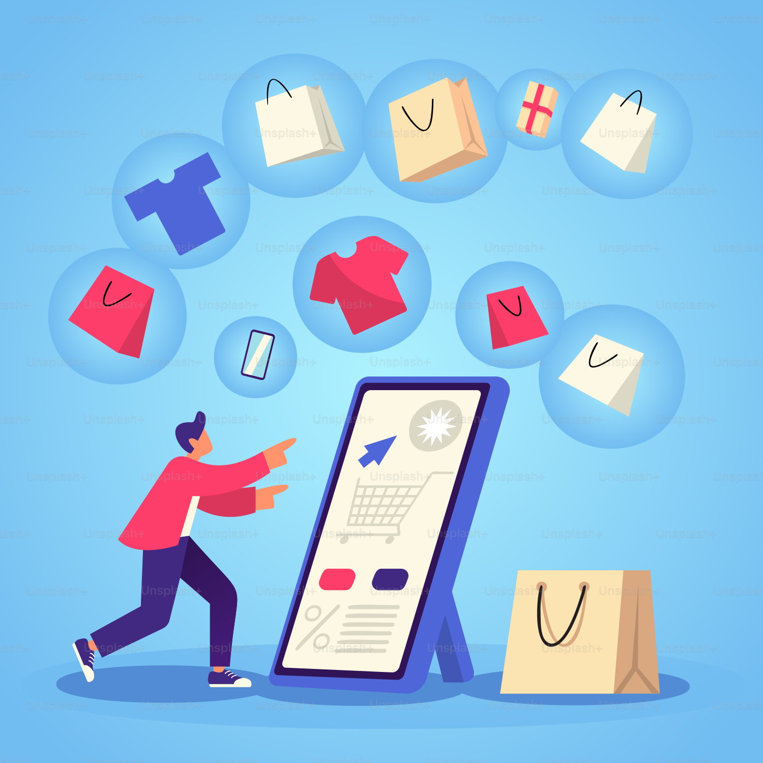 A man is pushing a large piece of paper