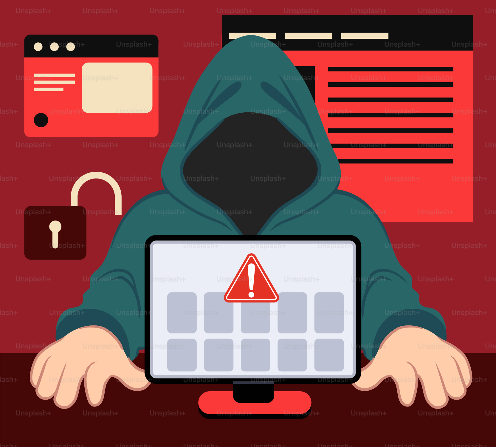 Une personne assise à un bureau avec un ordinateur portable devant elle