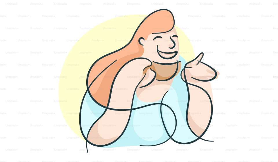 A woman with a cup of coffee in her hand