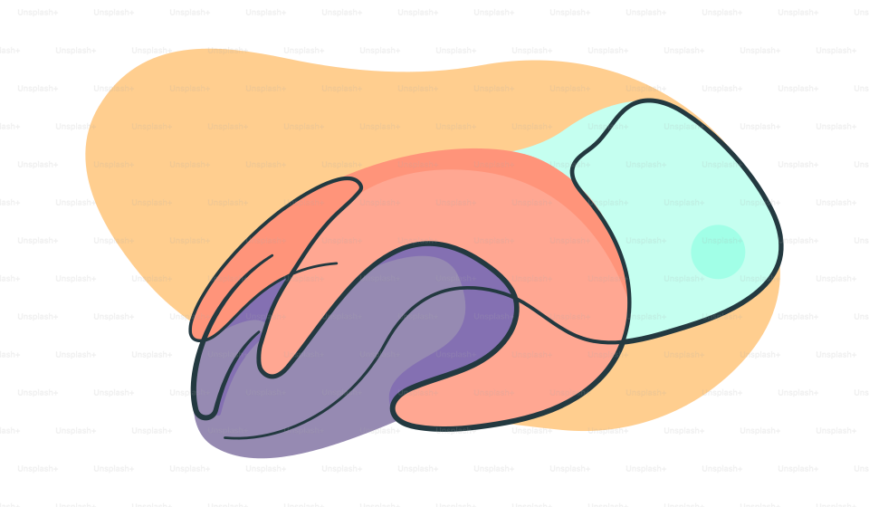 A computer mouse sitting on top of a mouse pad