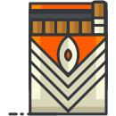 Ein Bild von einem Buch, aus dem ein Stift herausragt