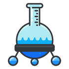 Un becco con un liquido dentro