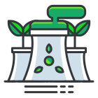 A plant growing out of a pot with water coming out of it