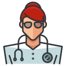 A man with a stethoscope in his hand