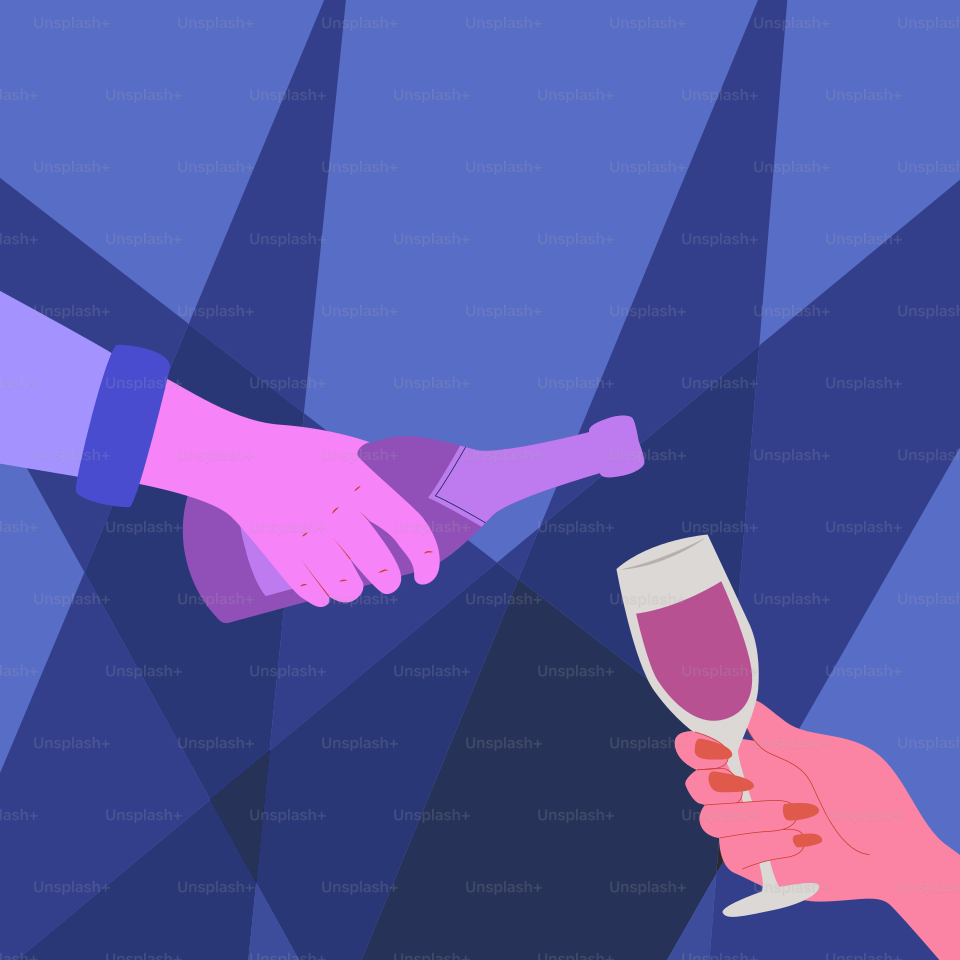 Un groupe de personnes tenant un verre de vin