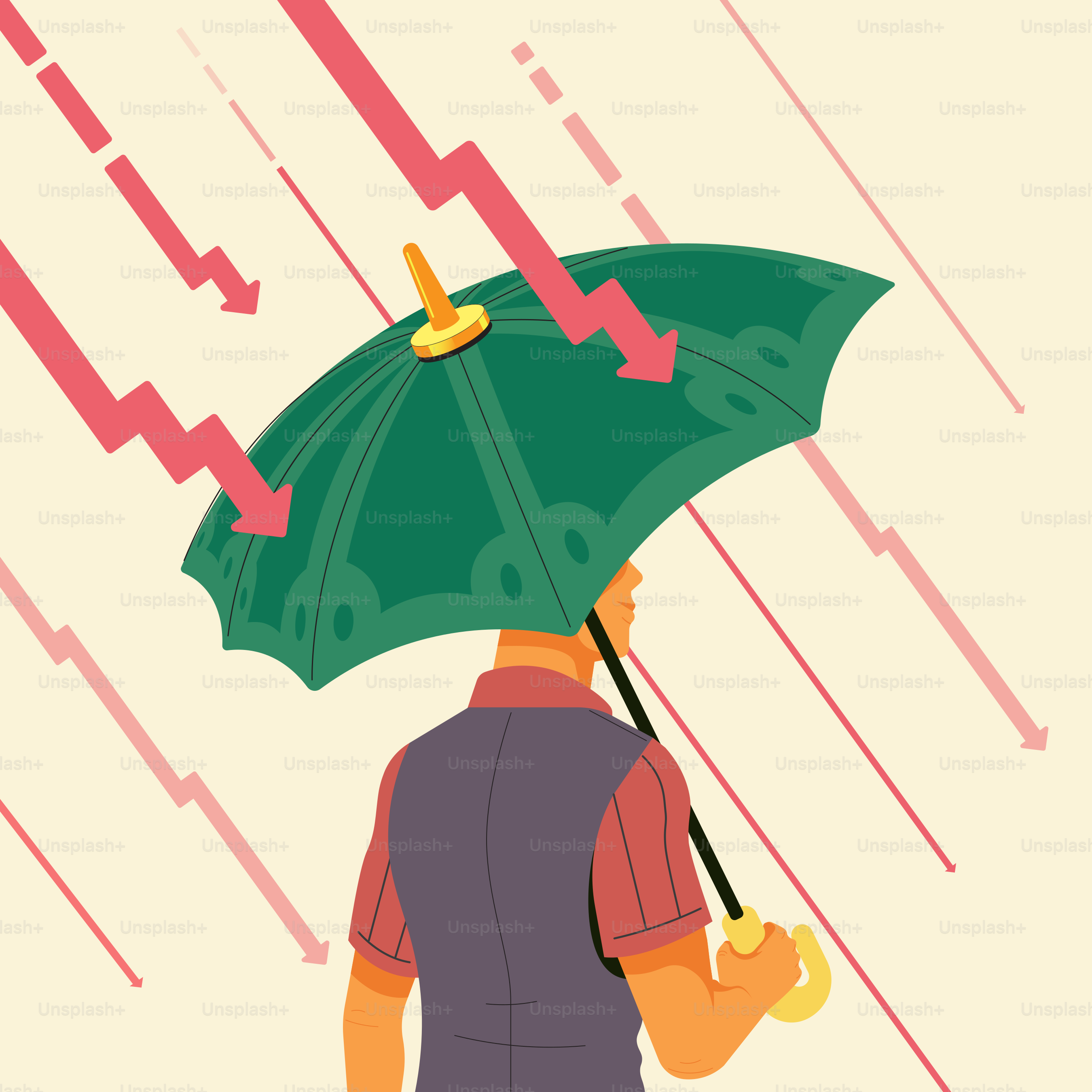 Una persona cammina sotto la pioggia sotto un ombrello. vettoriale –  Immagine di Pioggia su Unsplash, image size:3000x3000