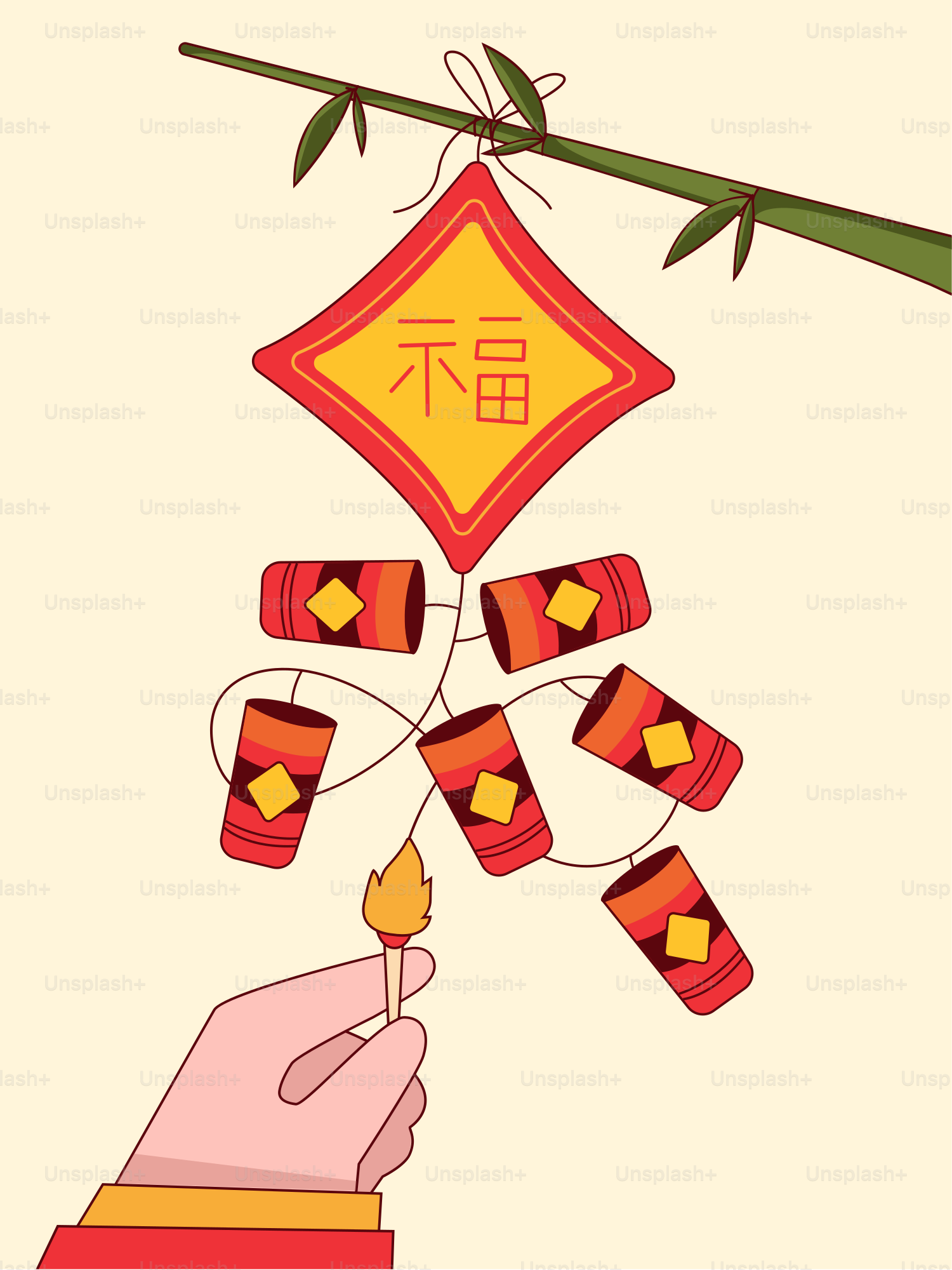 A hand holding a lit candle in front of a sign