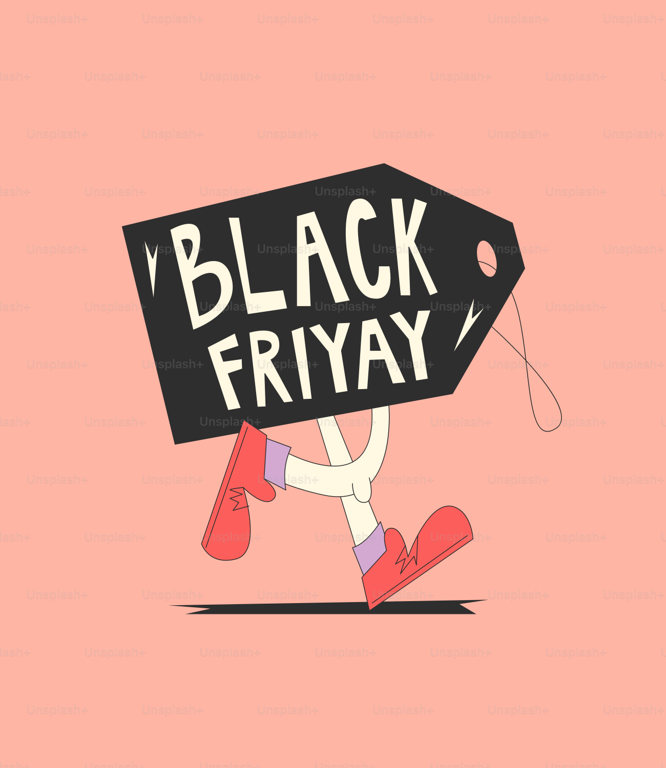 A person holding a sign that says black friday