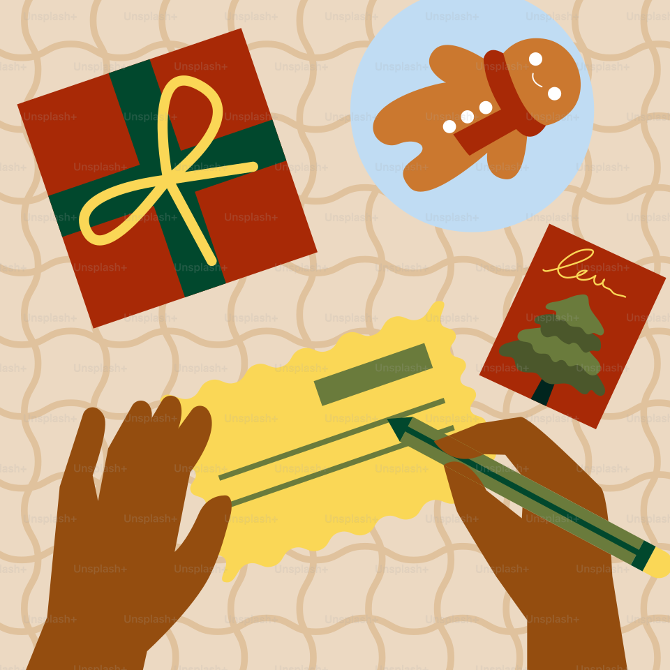 Una persona escribiendo en un trozo de papel