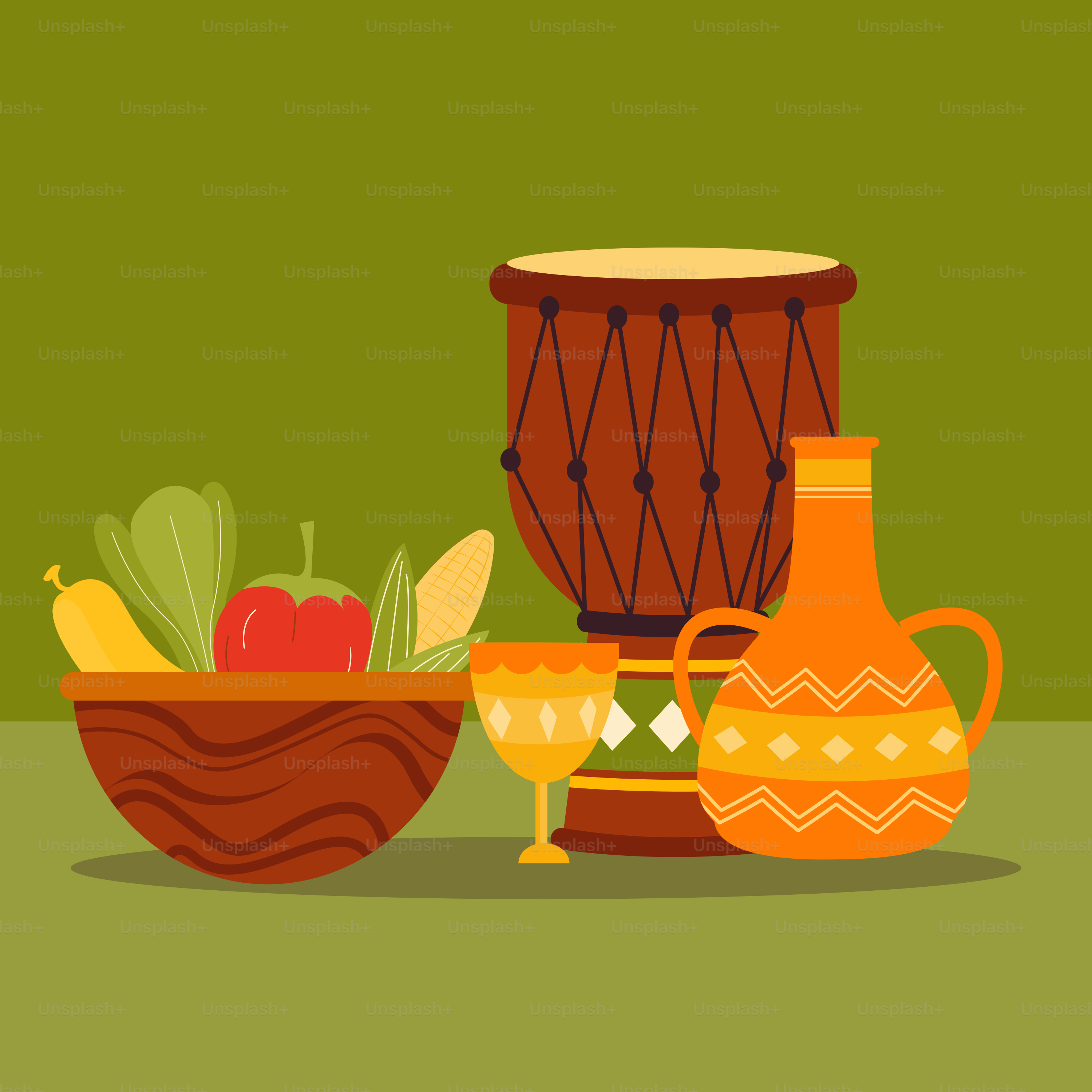 A table topped with a bowl of fruit and a vase