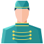 A man in a military uniform