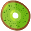 Uma ilustração de um globo ocular verde com um buraco no centro