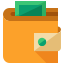A flat icon of a folder