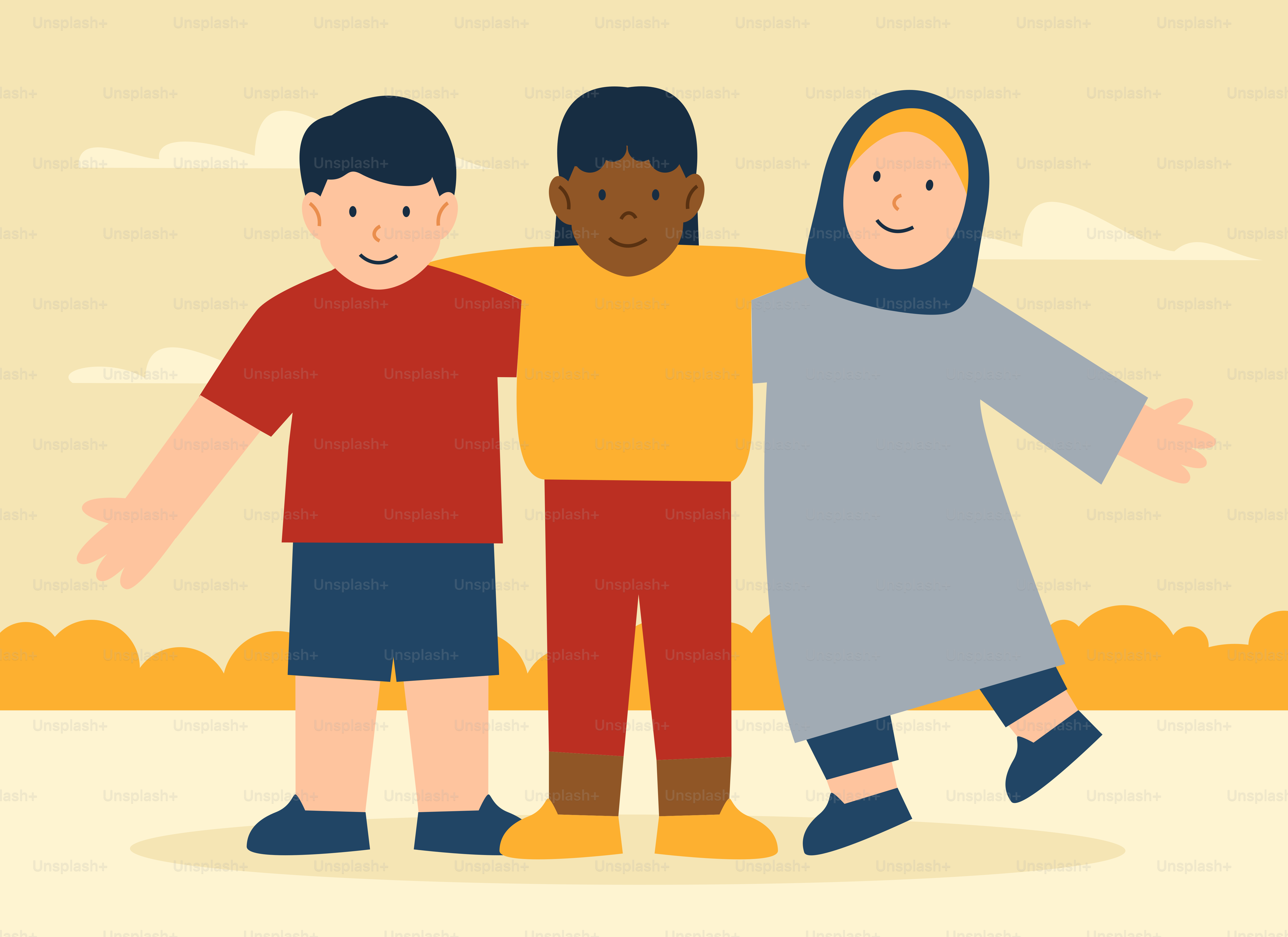 A group of people standing next to each other