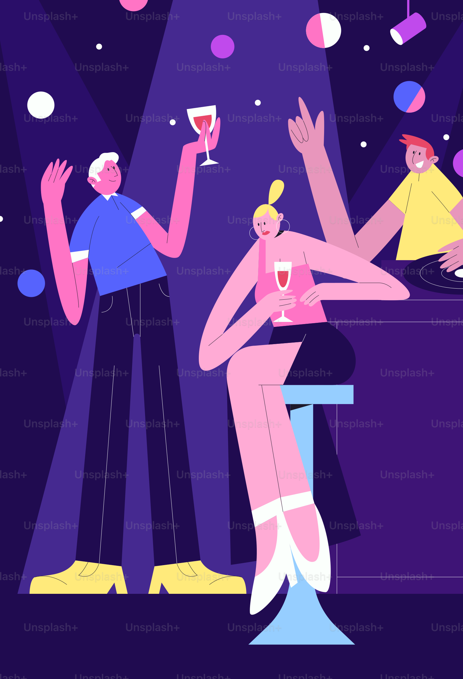 A couple of people that are sitting at a table