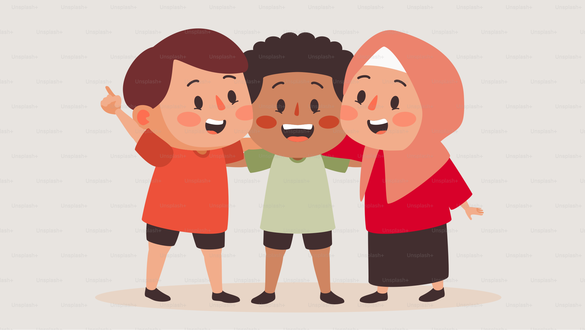 A group of people standing next to each other