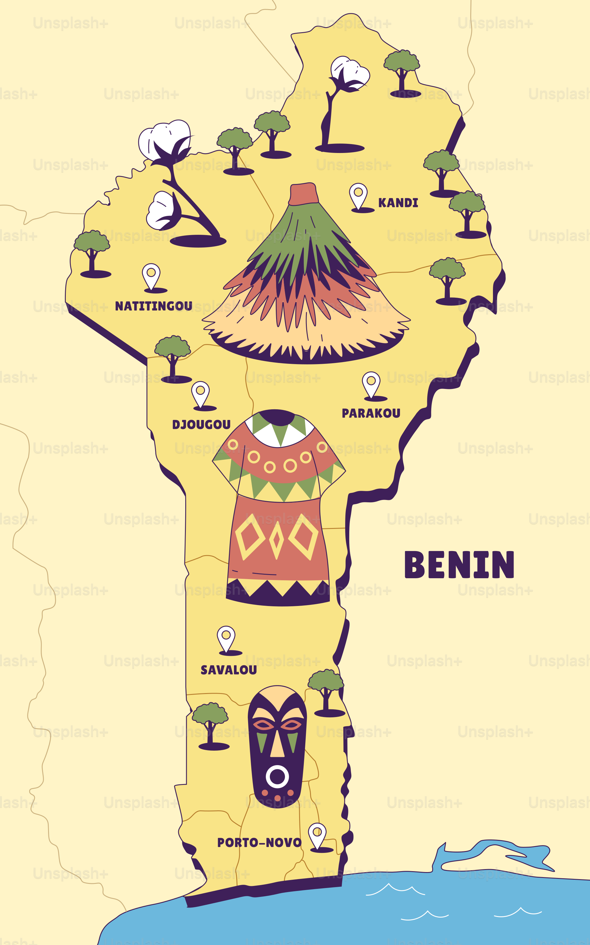 A map of the state of minnesota