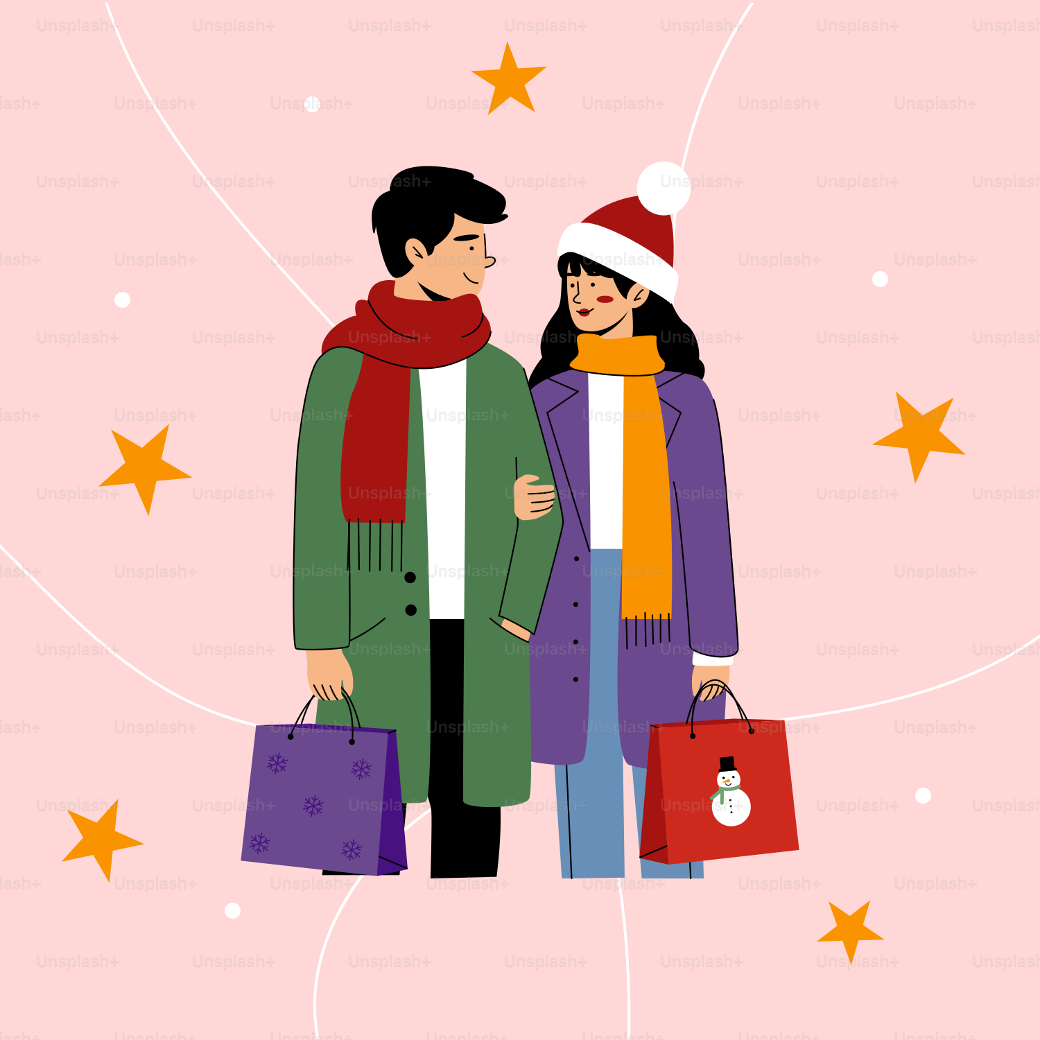 Un homme et une femme debout côte à côte