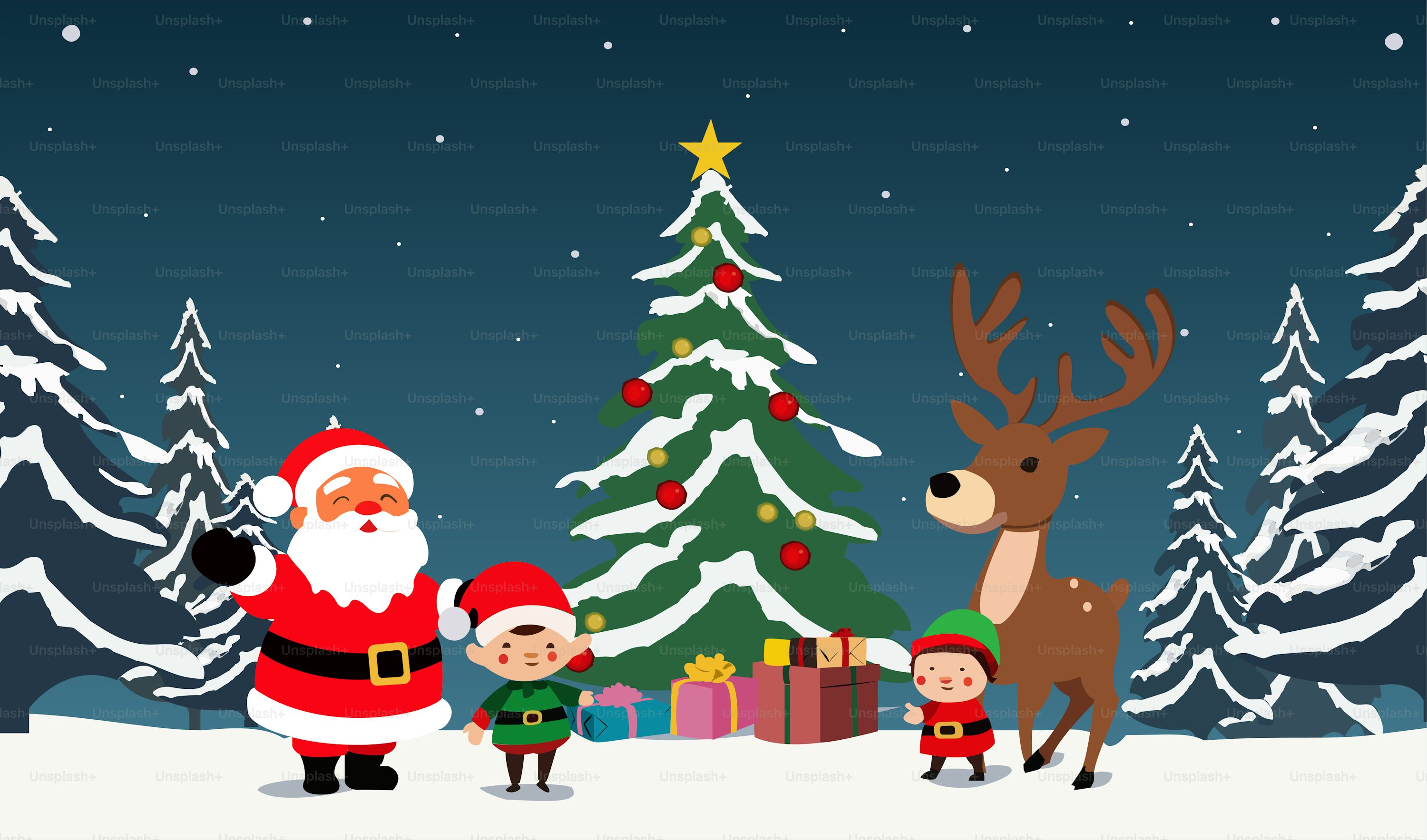 A green christmas background with candy canes and snowmen vector A green christmas background with candy canes and snowmen vector