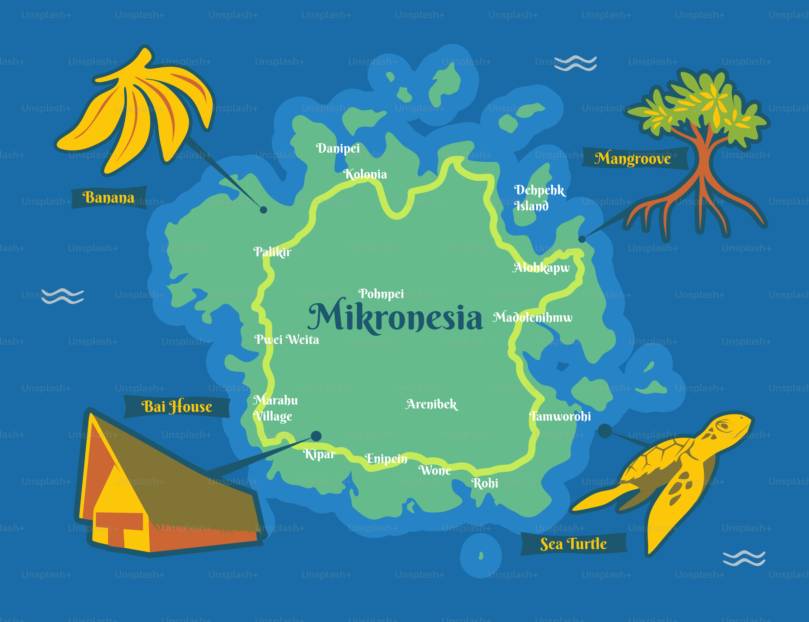 A picture of a map of the philippines