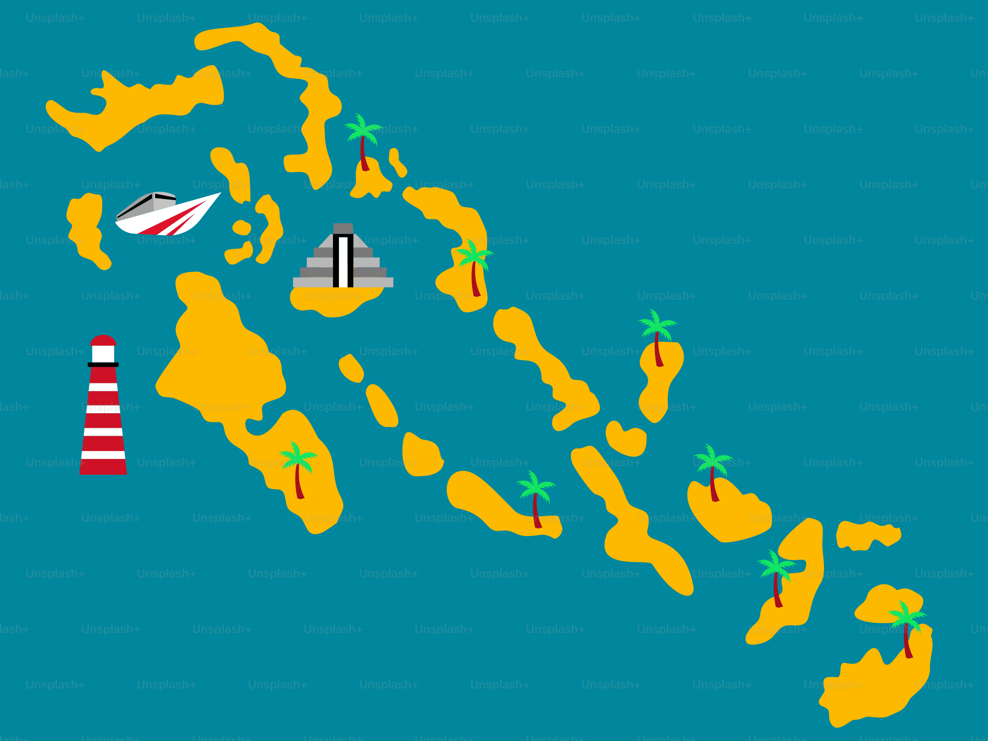 A map of the island of saint john