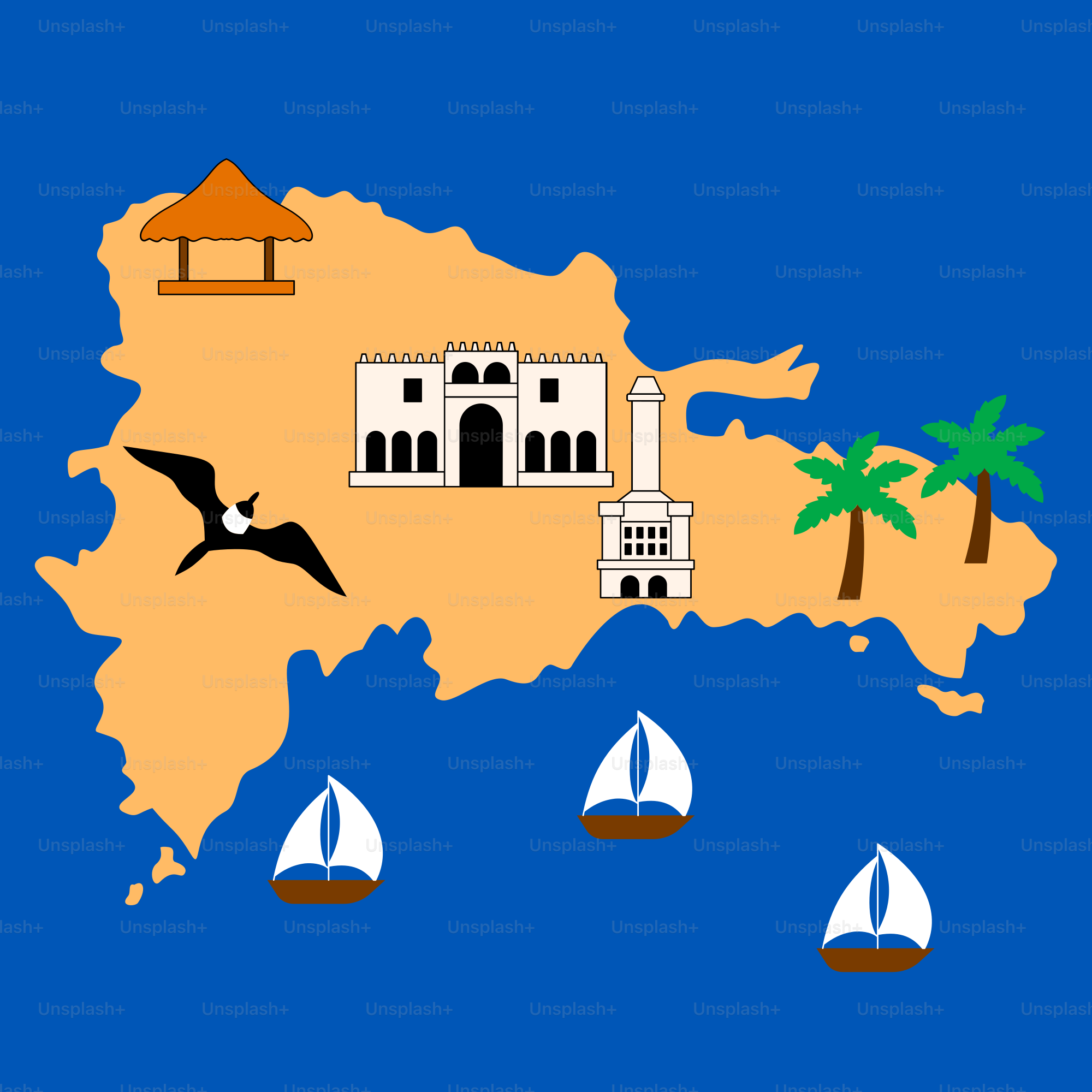 A map of the country of greece