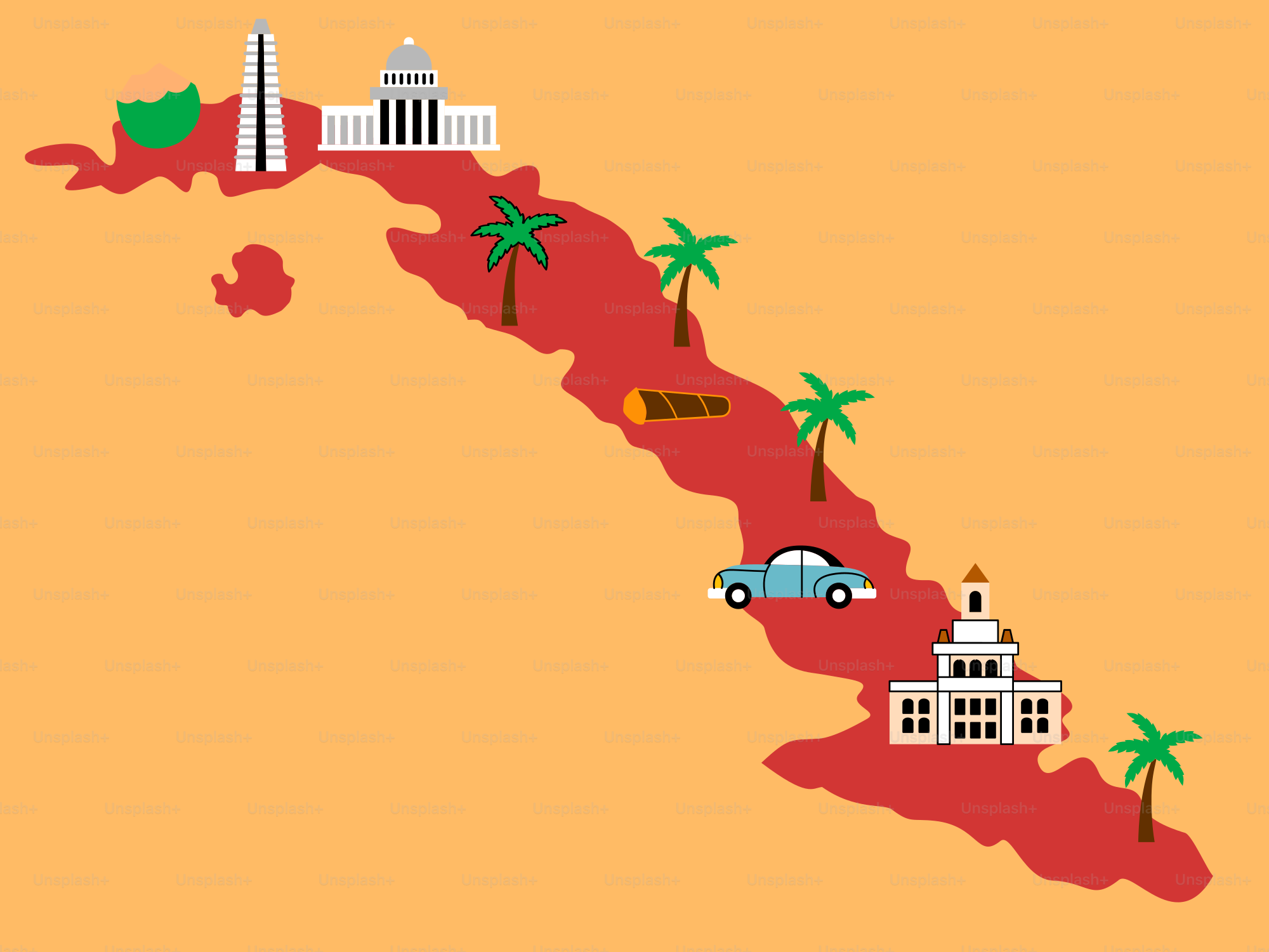 a-map-of-the-state-of-hawaii-vector-cuba-image-on-unsplash