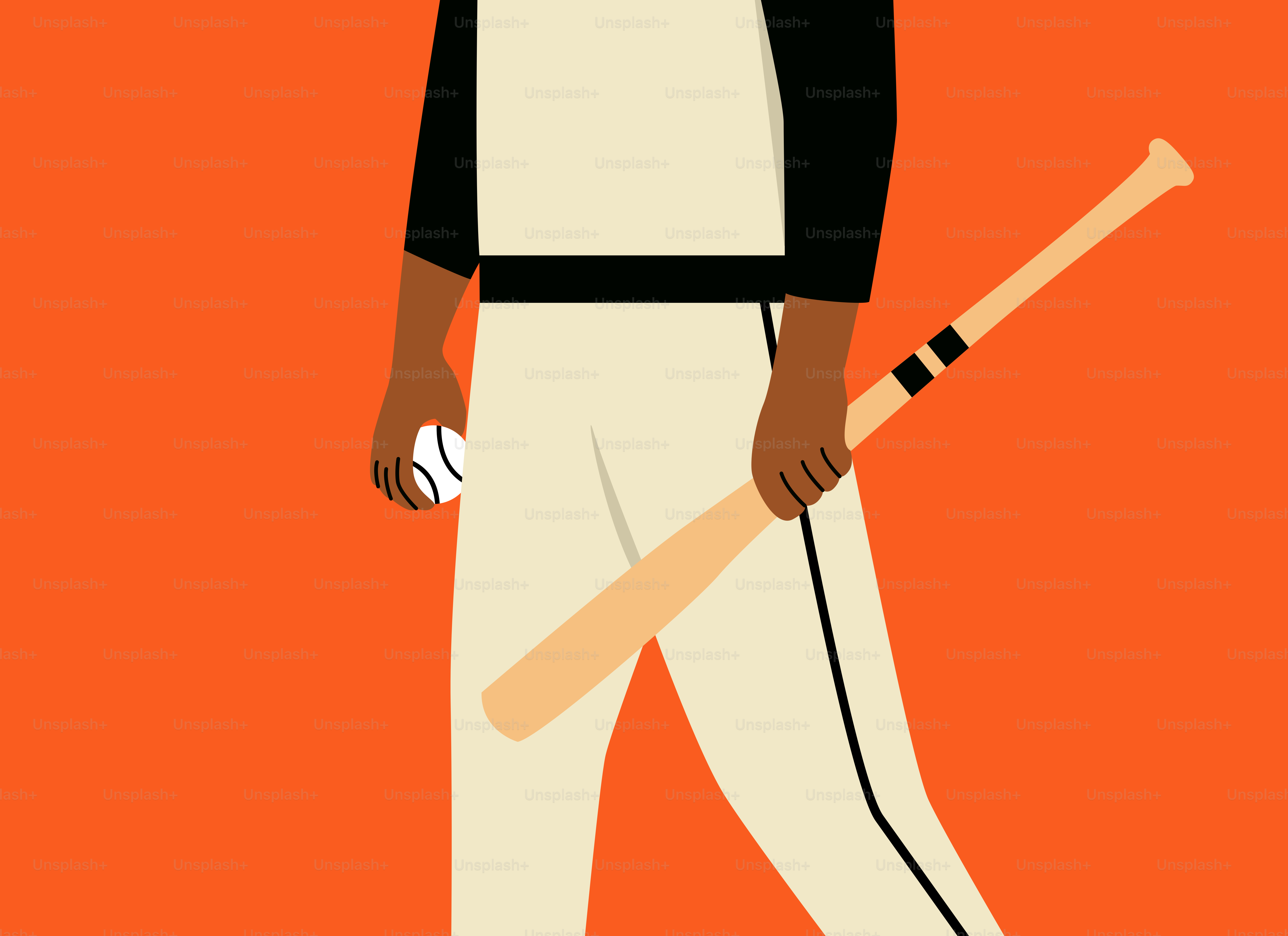 A man holding a baseball bat and a ball