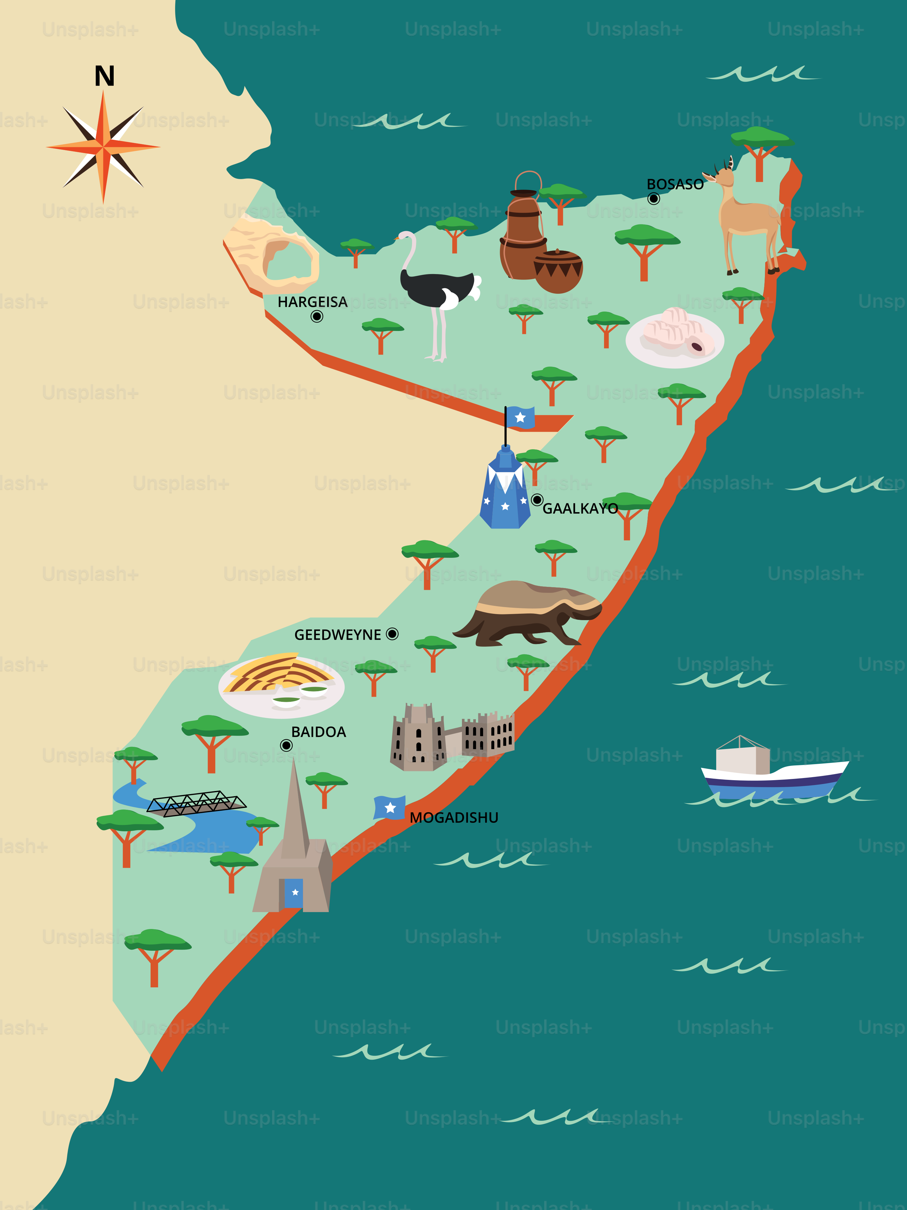 A map of the state of california