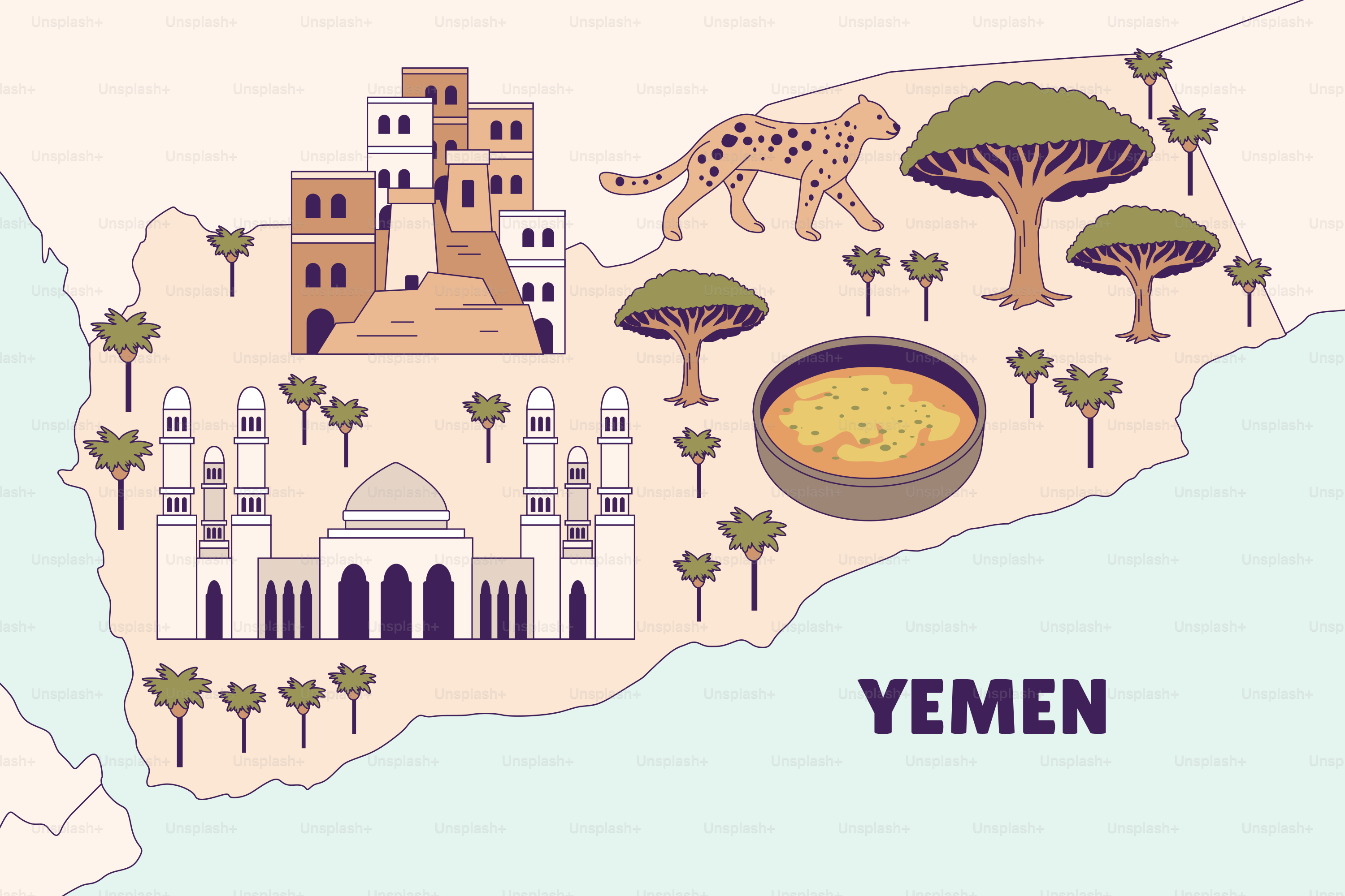 A map of the united states with a lot of different things on it