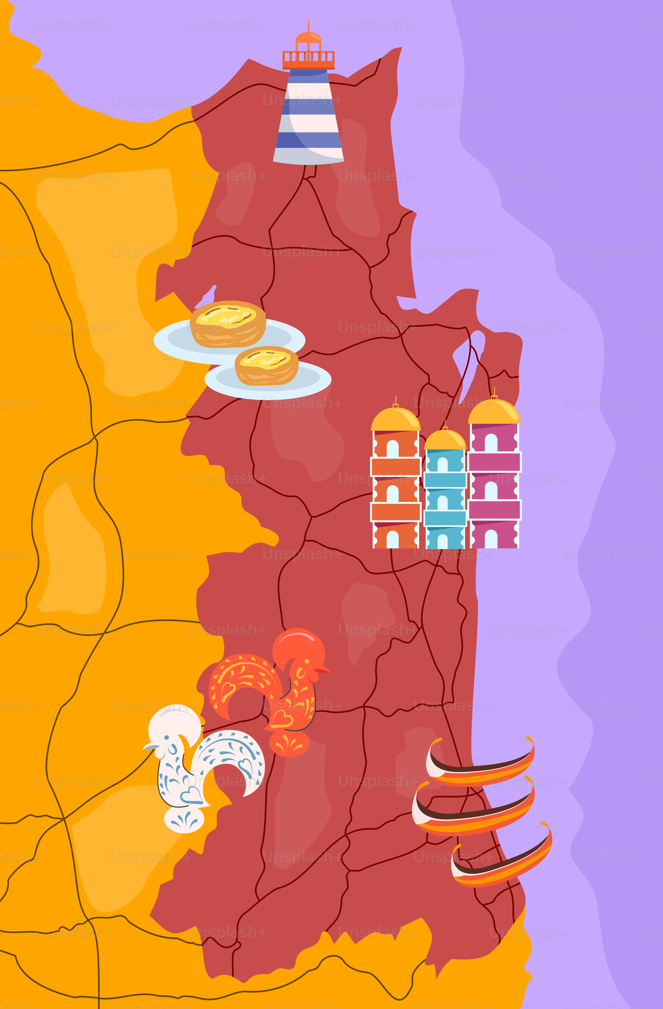 A map of the state of south carolina
