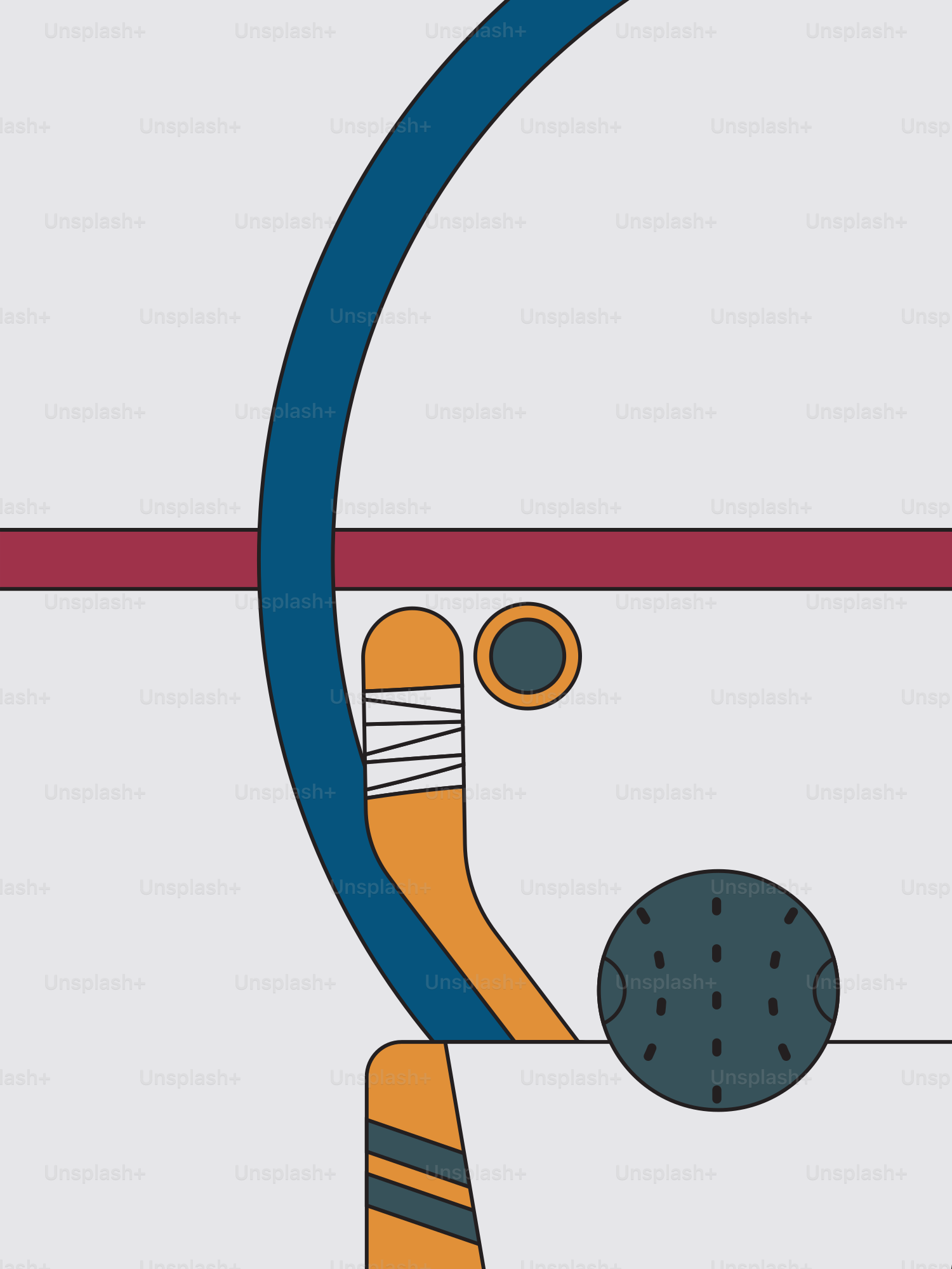 A drawing of a man holding a tennis racket