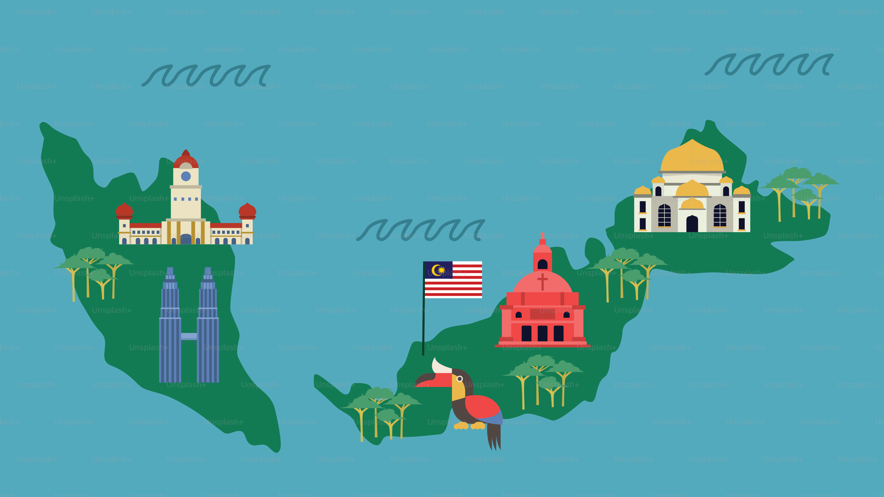 A map of the state of florida